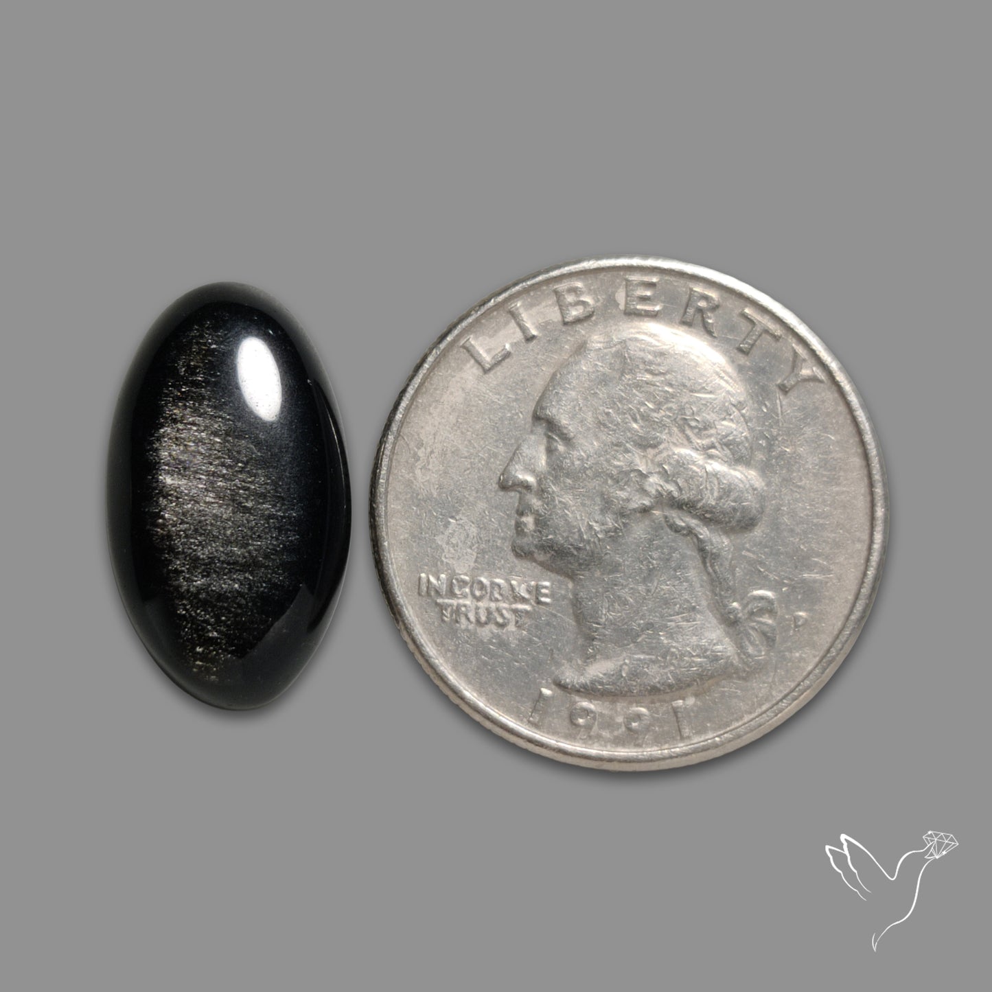 Silversheen Obsidian