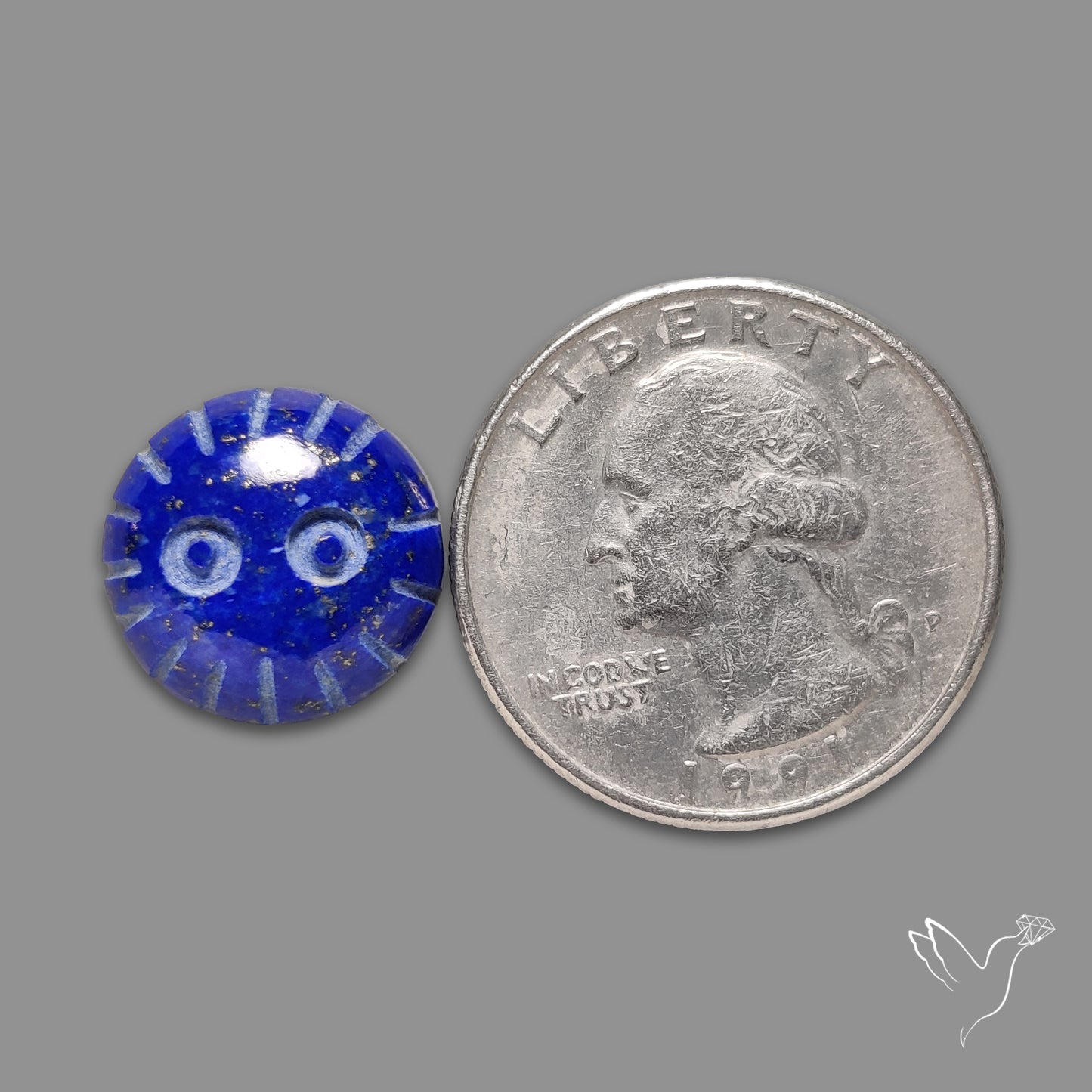 Lapis Lazuli Handcarved Soot Sprite