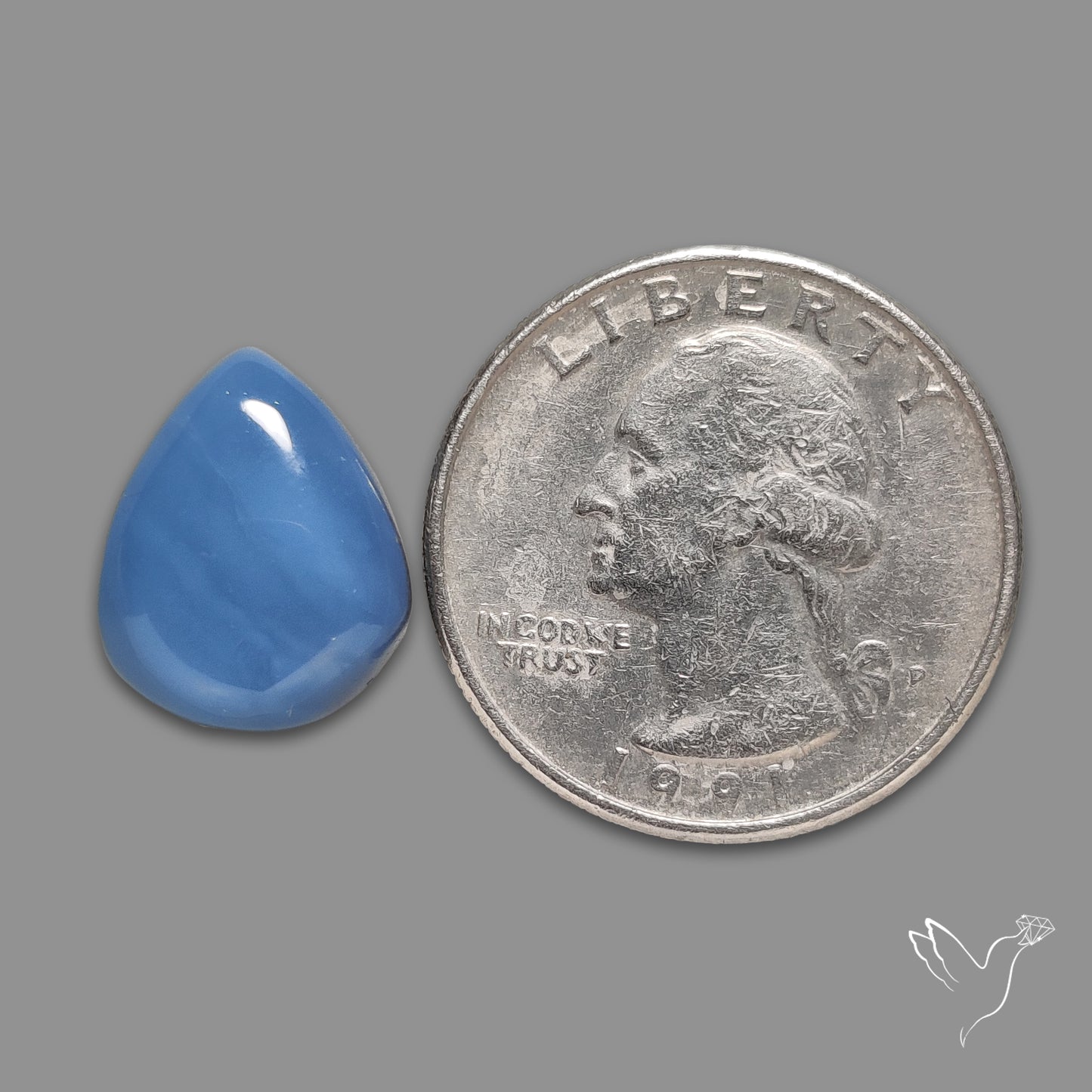 Owyhee Blue Opal Cabochon