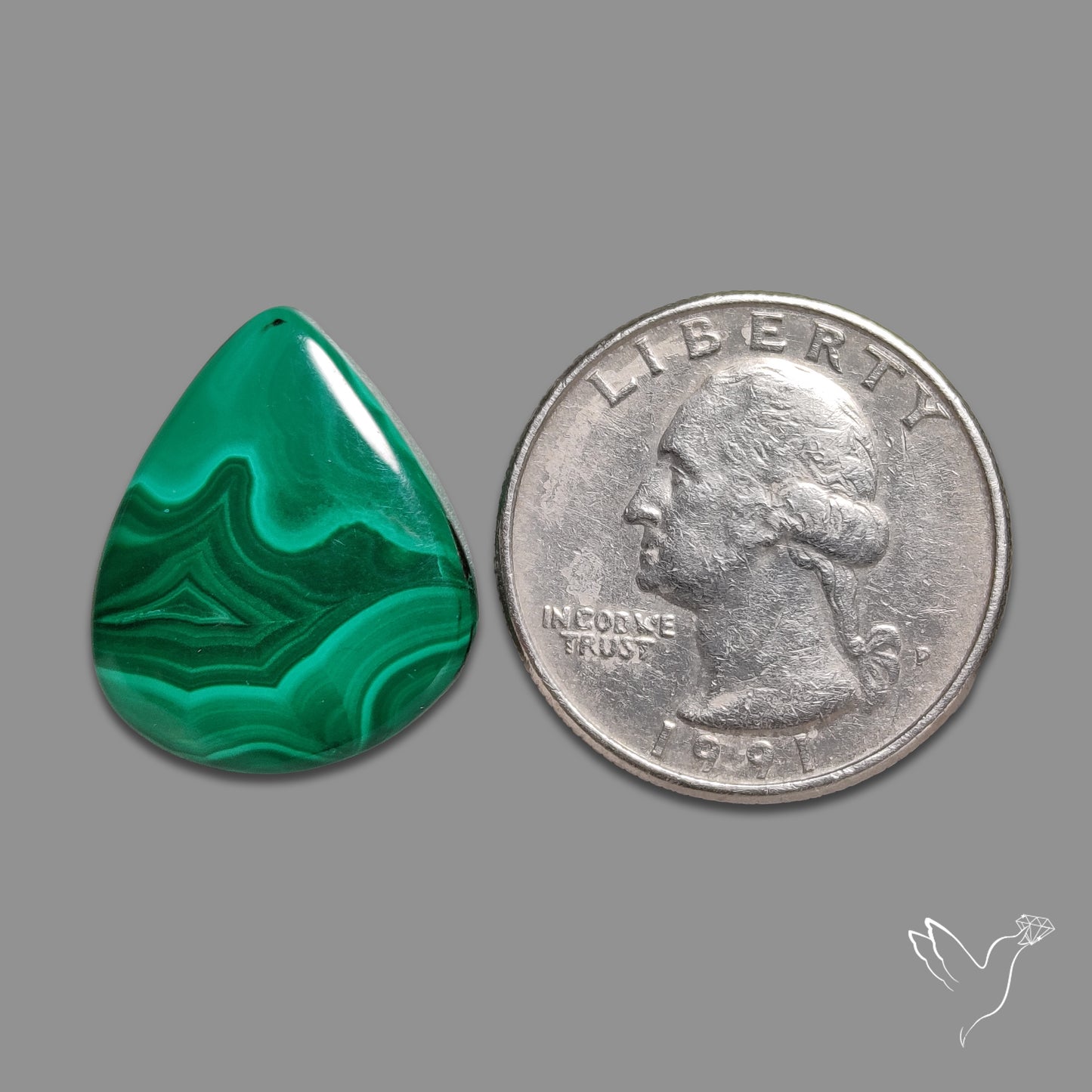 Malachite Cabochon