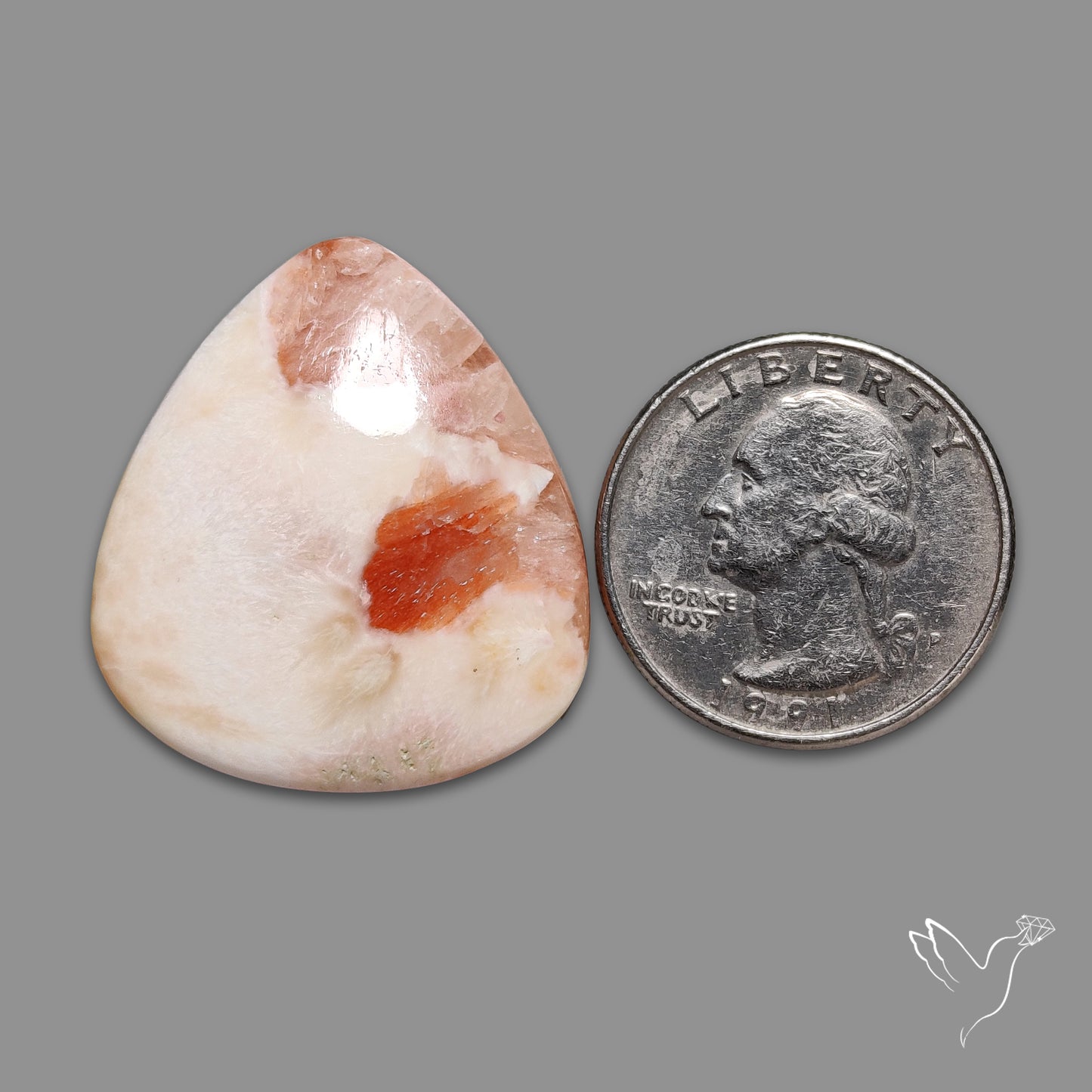 Pink Scolecite Cabochon