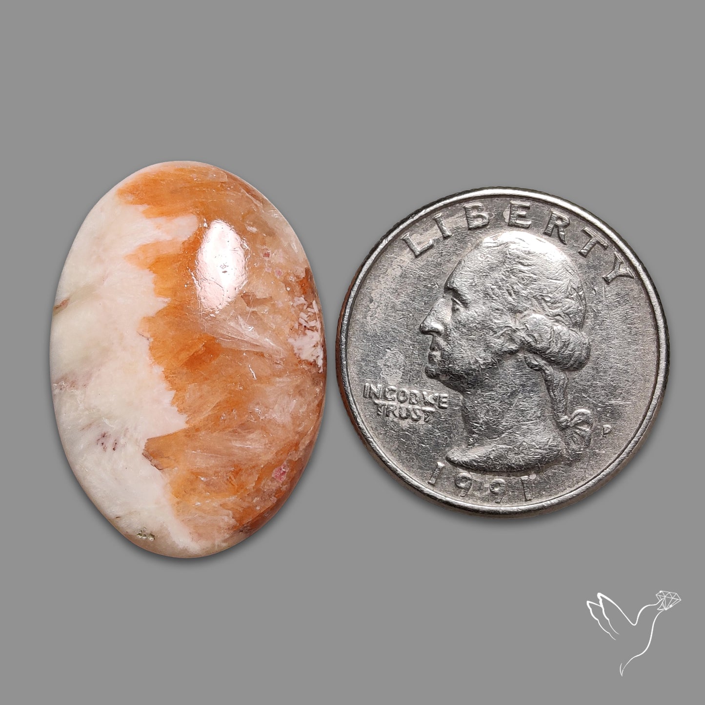 Pink Scolecite Cabochon