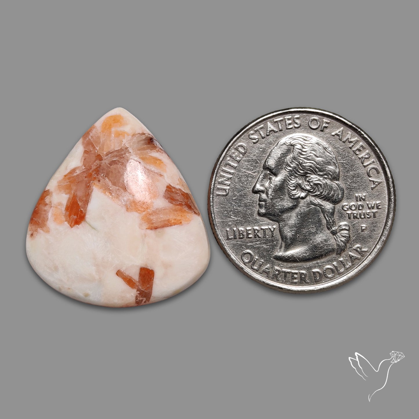 Pink Scolecite Cabochon
