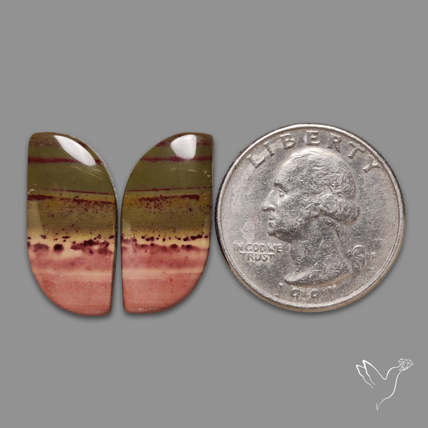 Bloodstones Pair