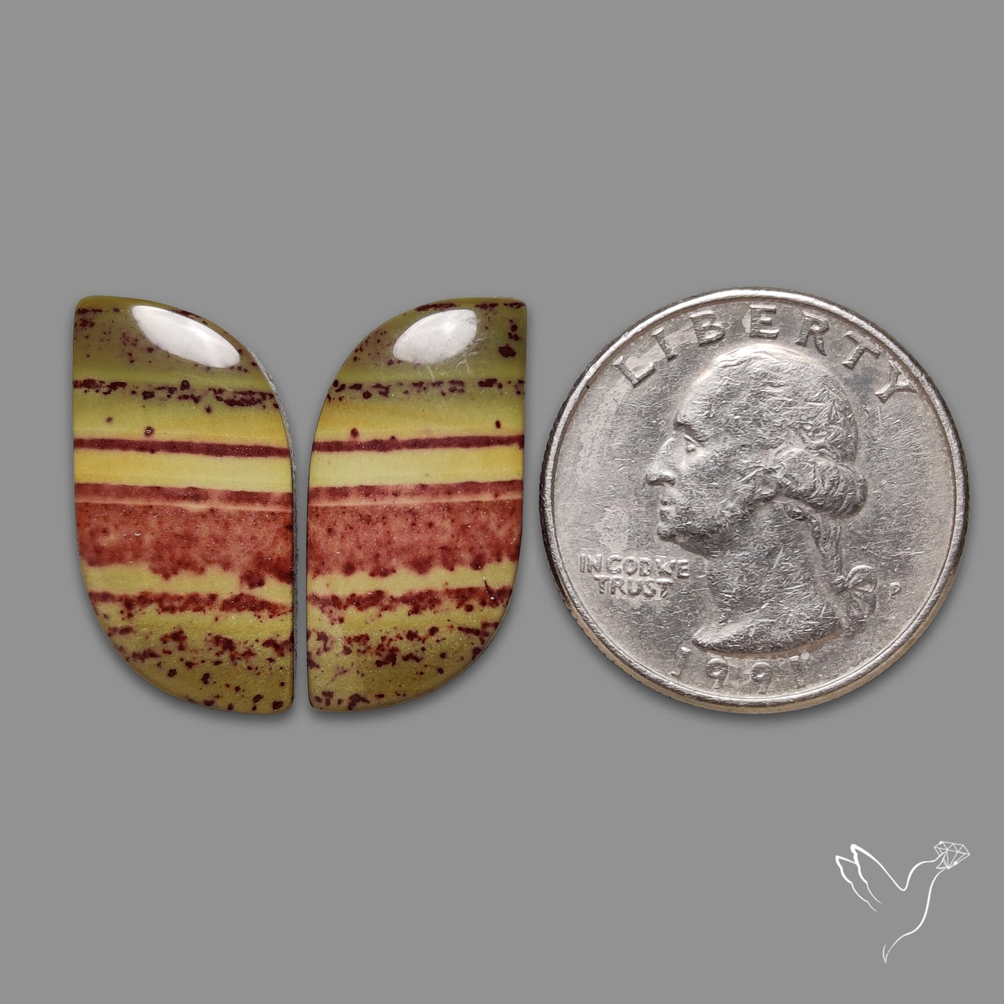 Bloodstones Pair
