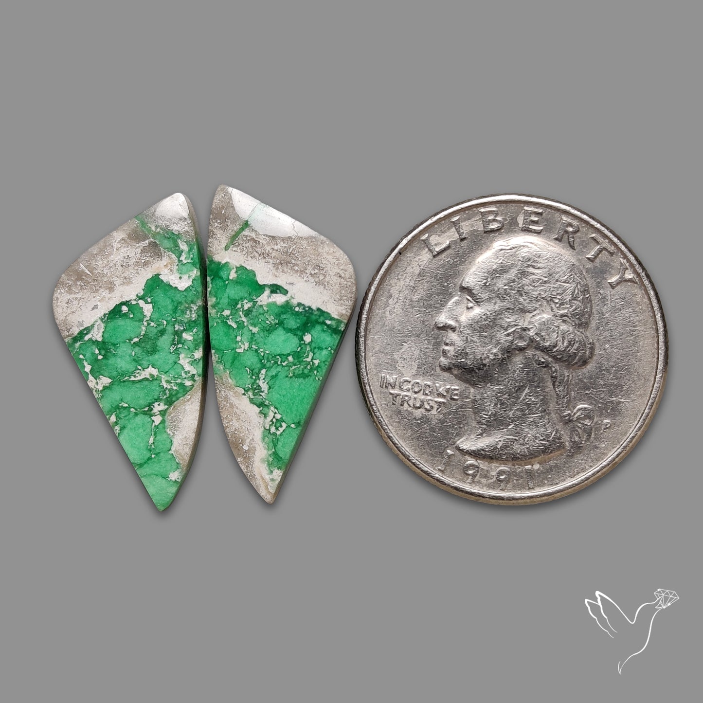 Lucin Variscites Pair