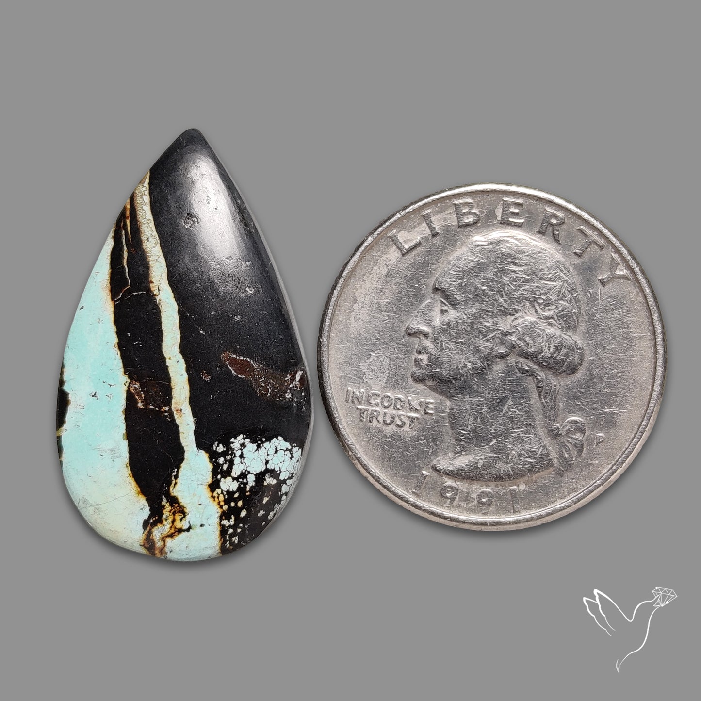 Blackjack Turquoise Cabochon