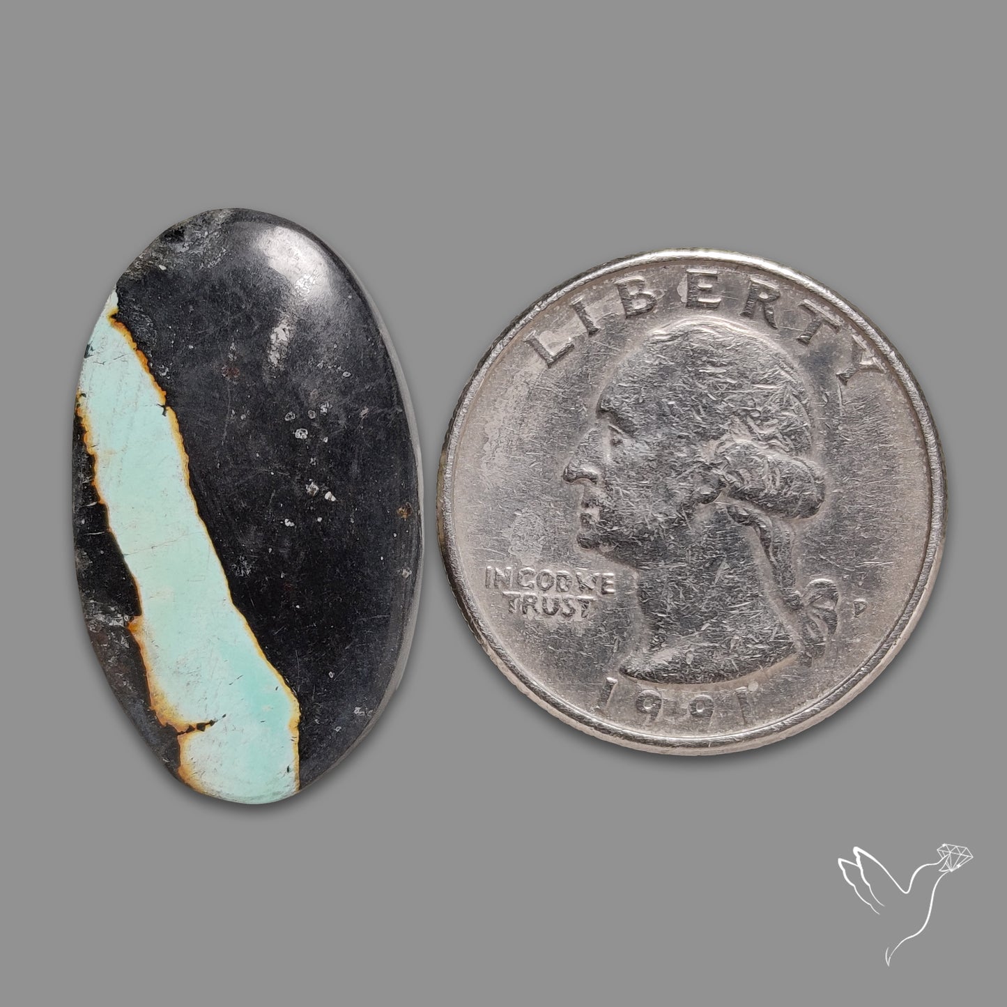 Blackjack Turquoise Cabochon