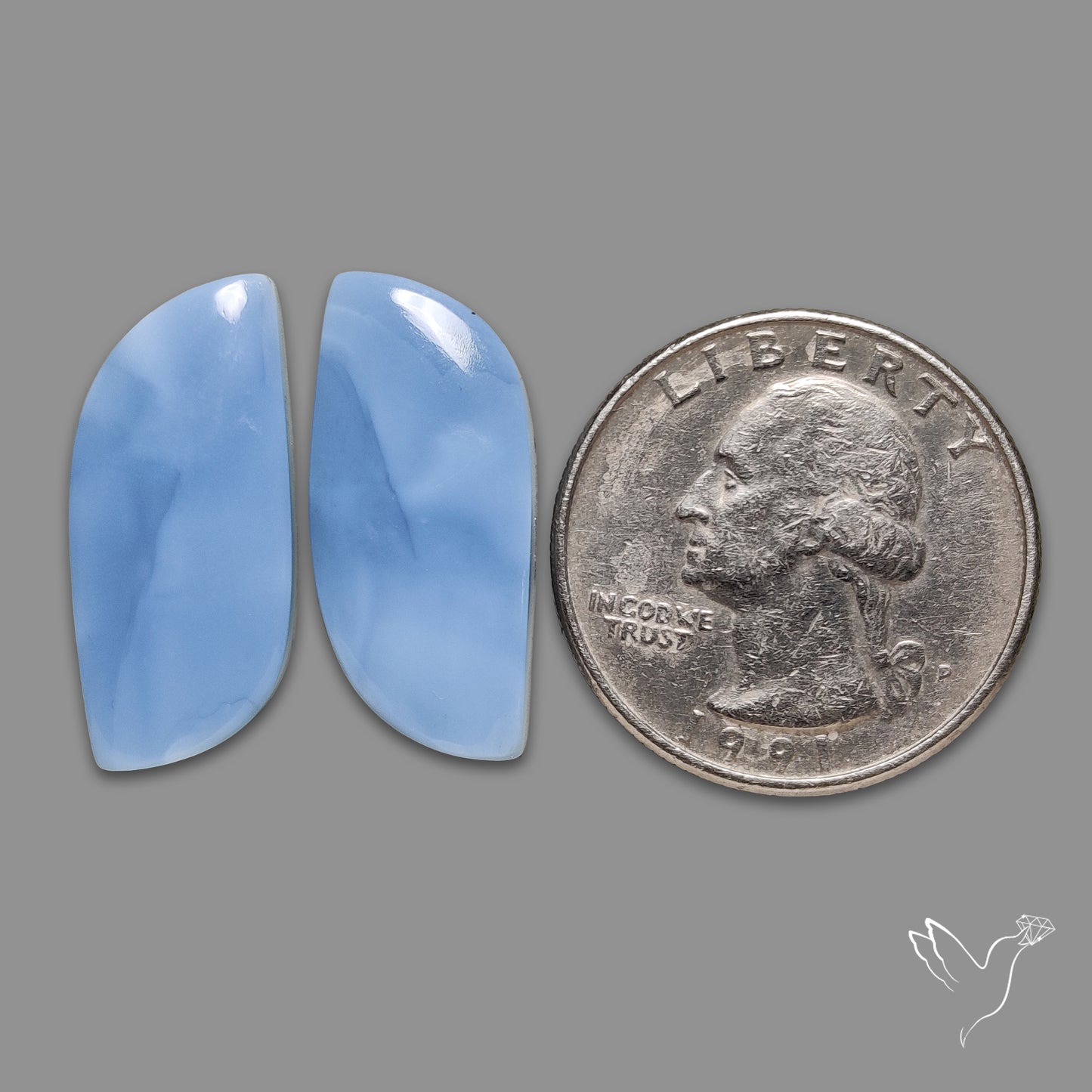 Owyhee Blue Opals Pair