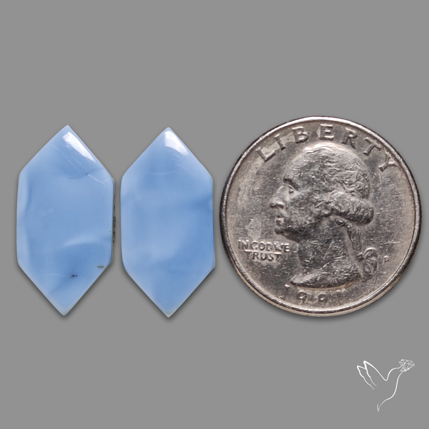 Owyhee Blue Opals Pair
