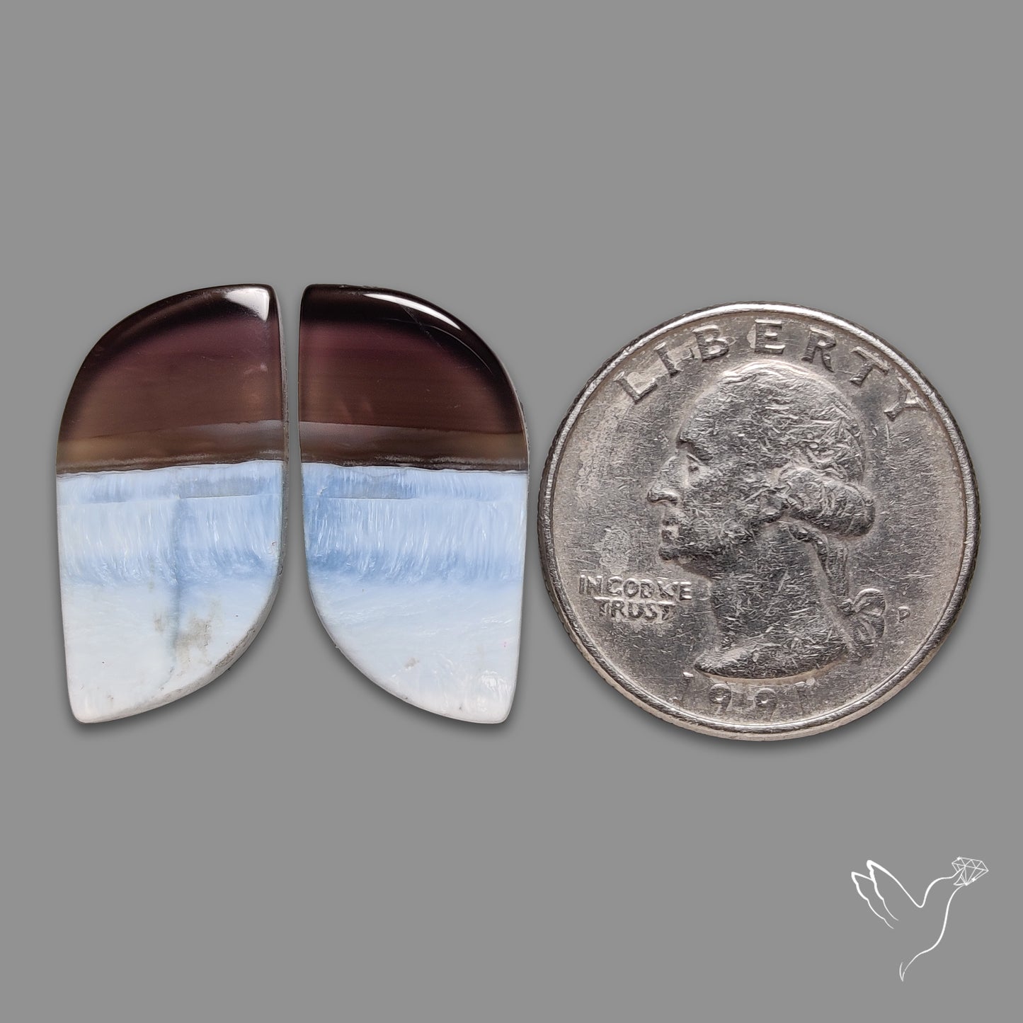 Owyhee Blue Opals Pair