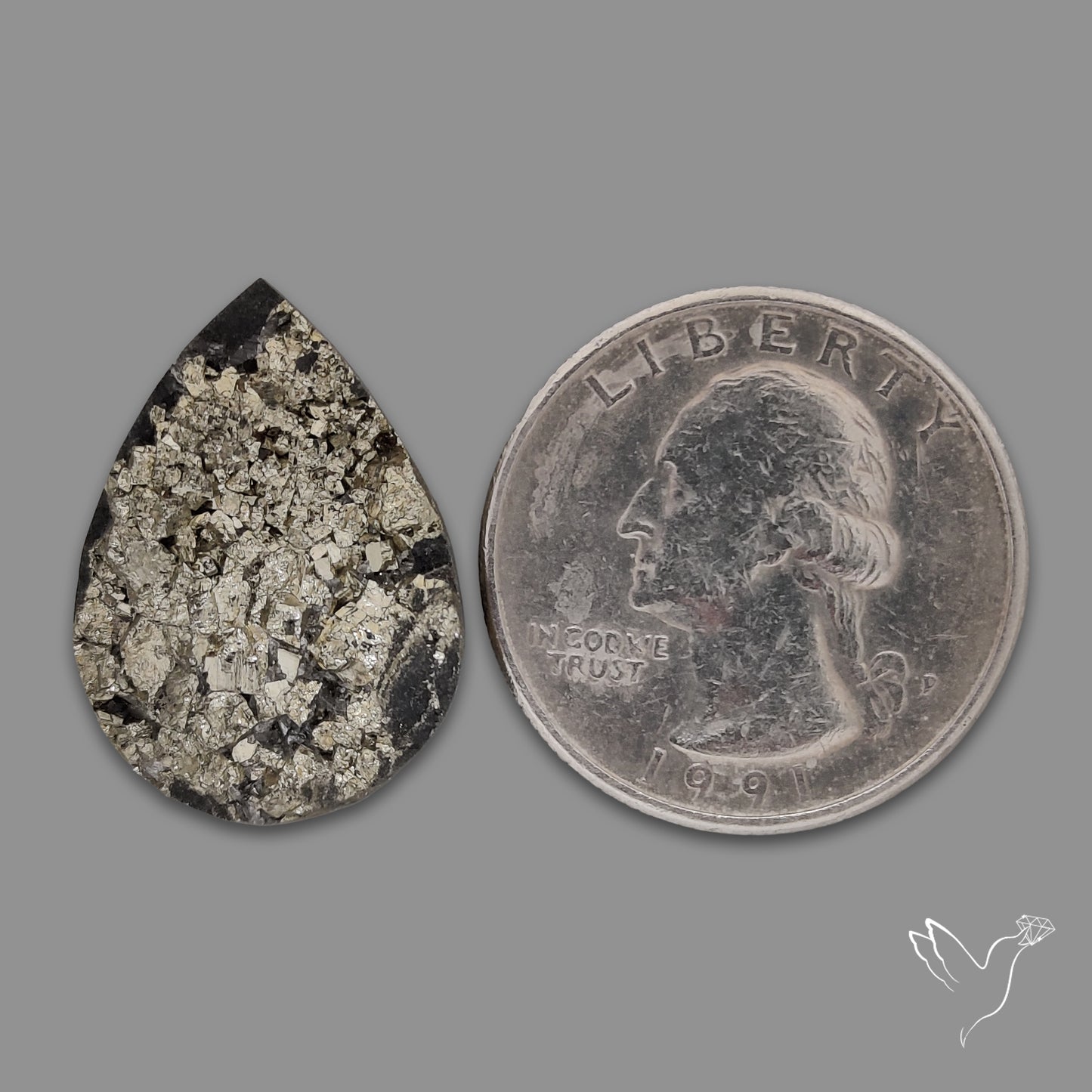 Pyrite on Basalt Druzy