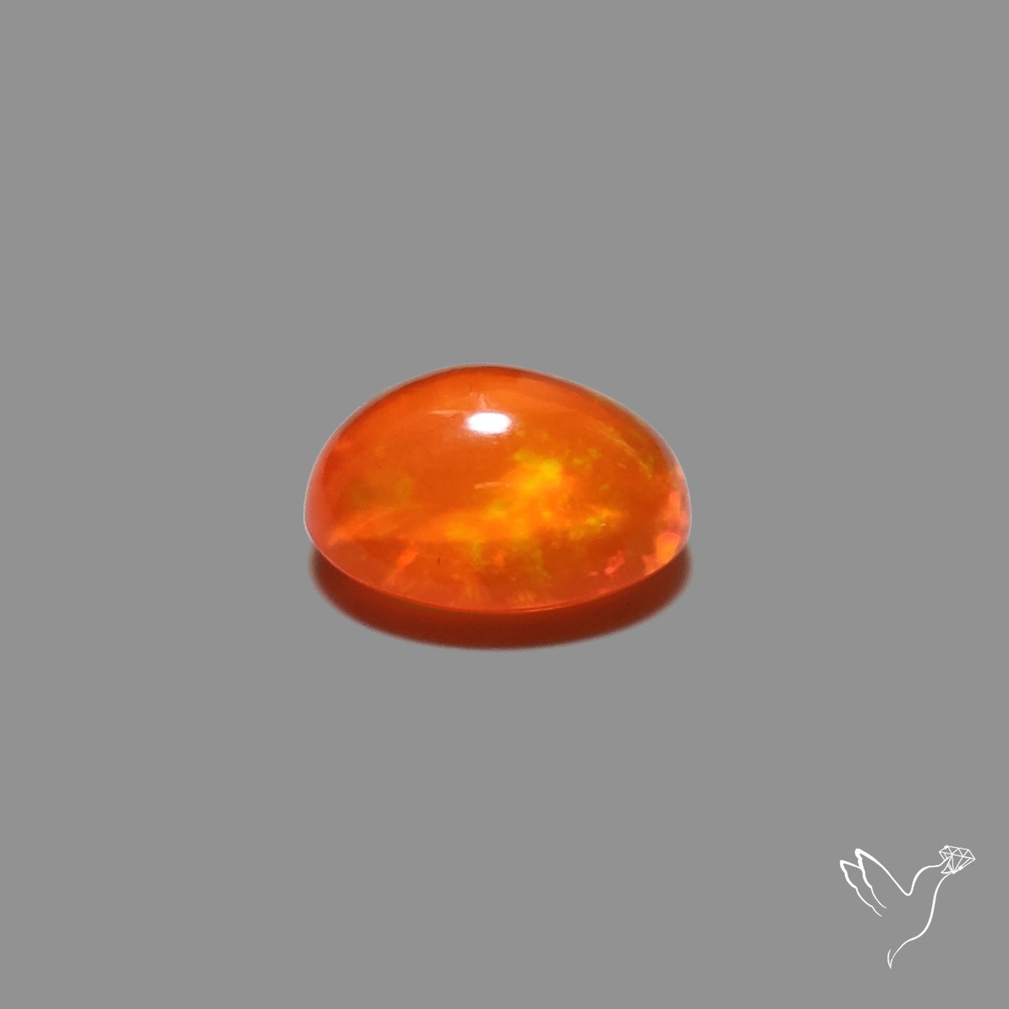 Mexican Fire Opal Cabochon