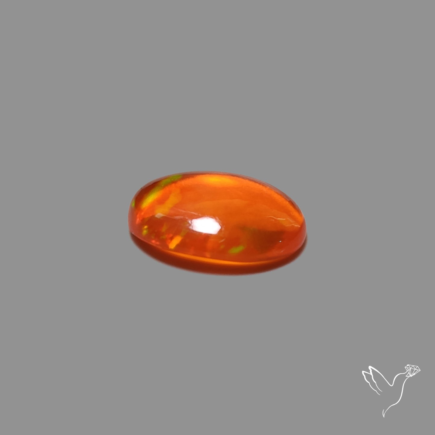 Mexican Fire Opal Cabochon