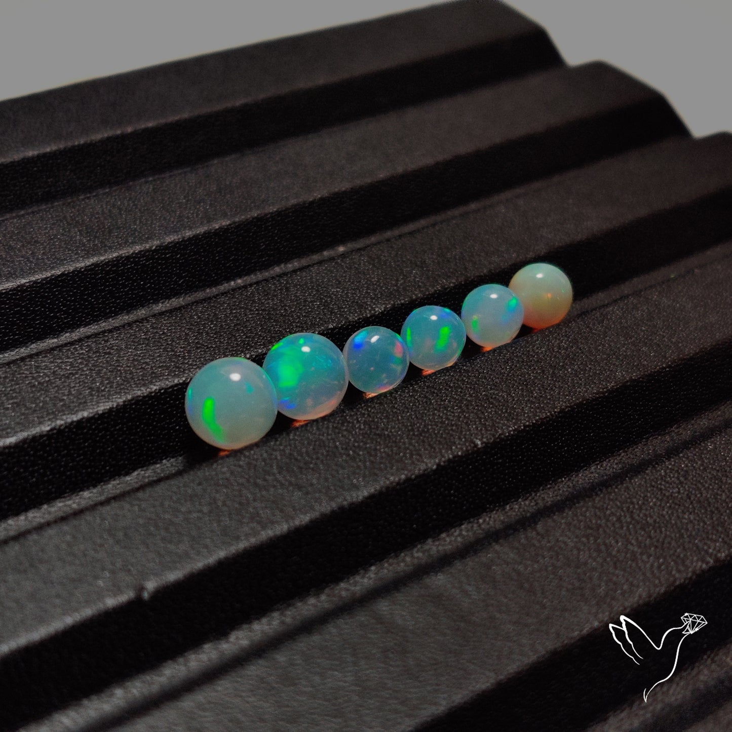 Ethiopian Welo Opal Beads Lot (Tiny Spheres Not drilled)