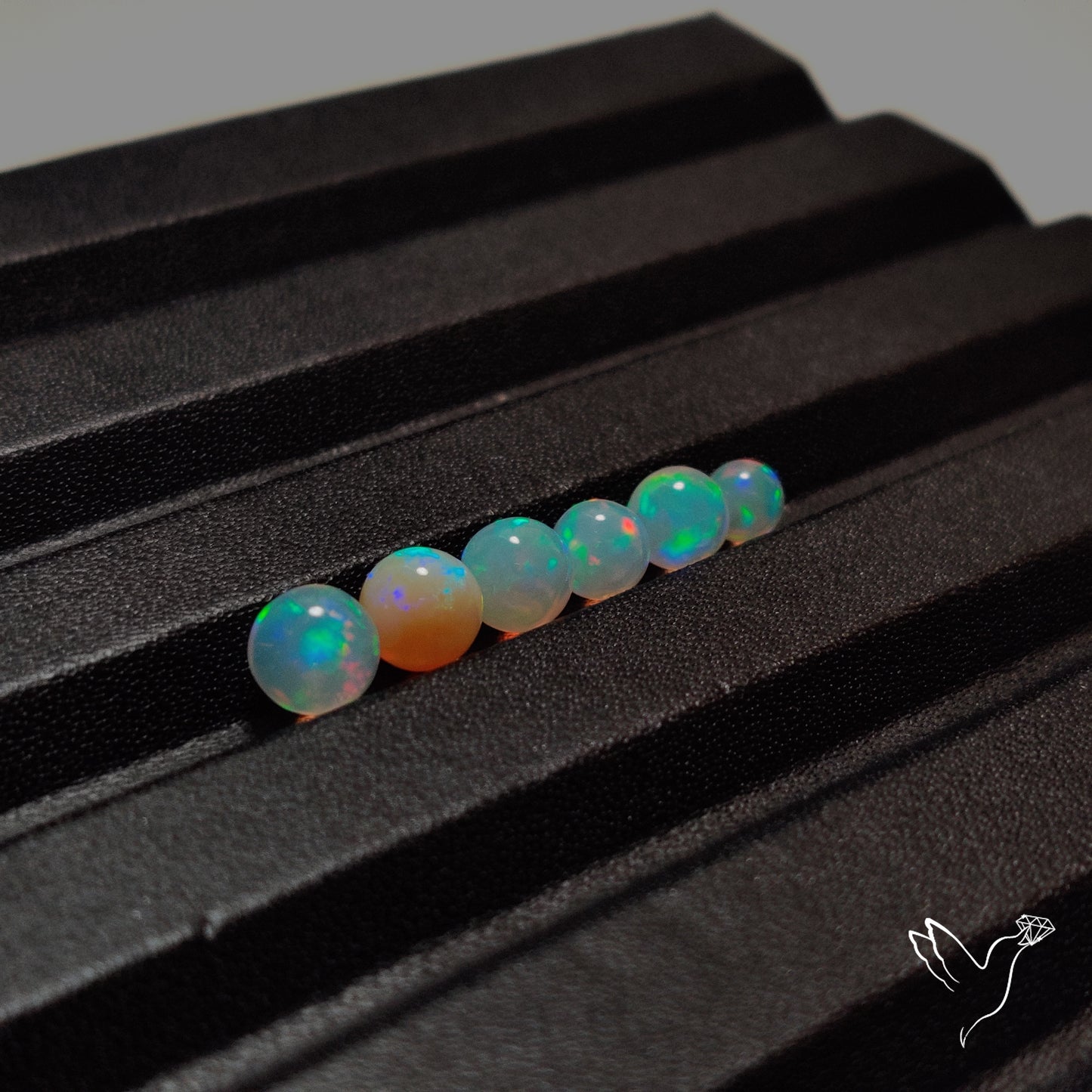 Ethiopian Welo Opal Beads Lot (Tiny Spheres Not drilled)