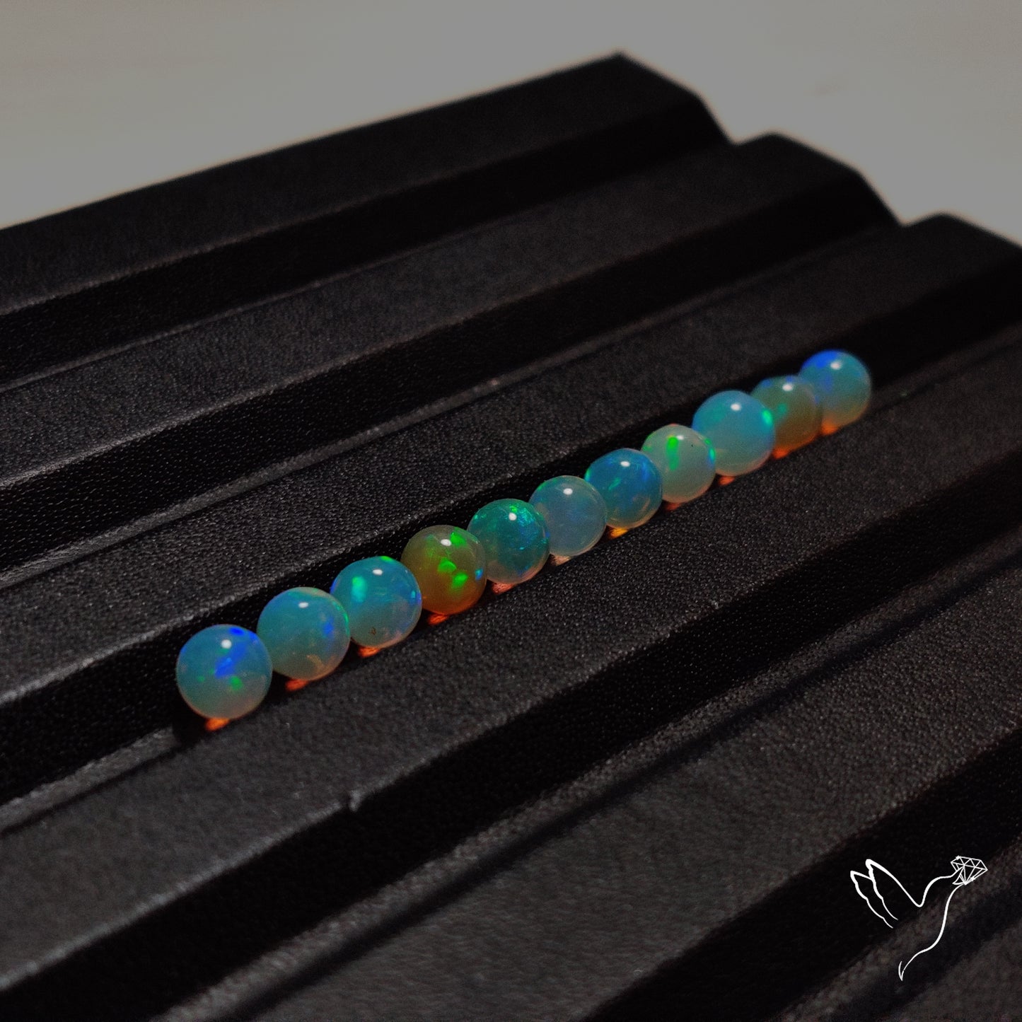 Ethiopian Welo Opal Beads Lot (Tiny Spheres Not drilled)