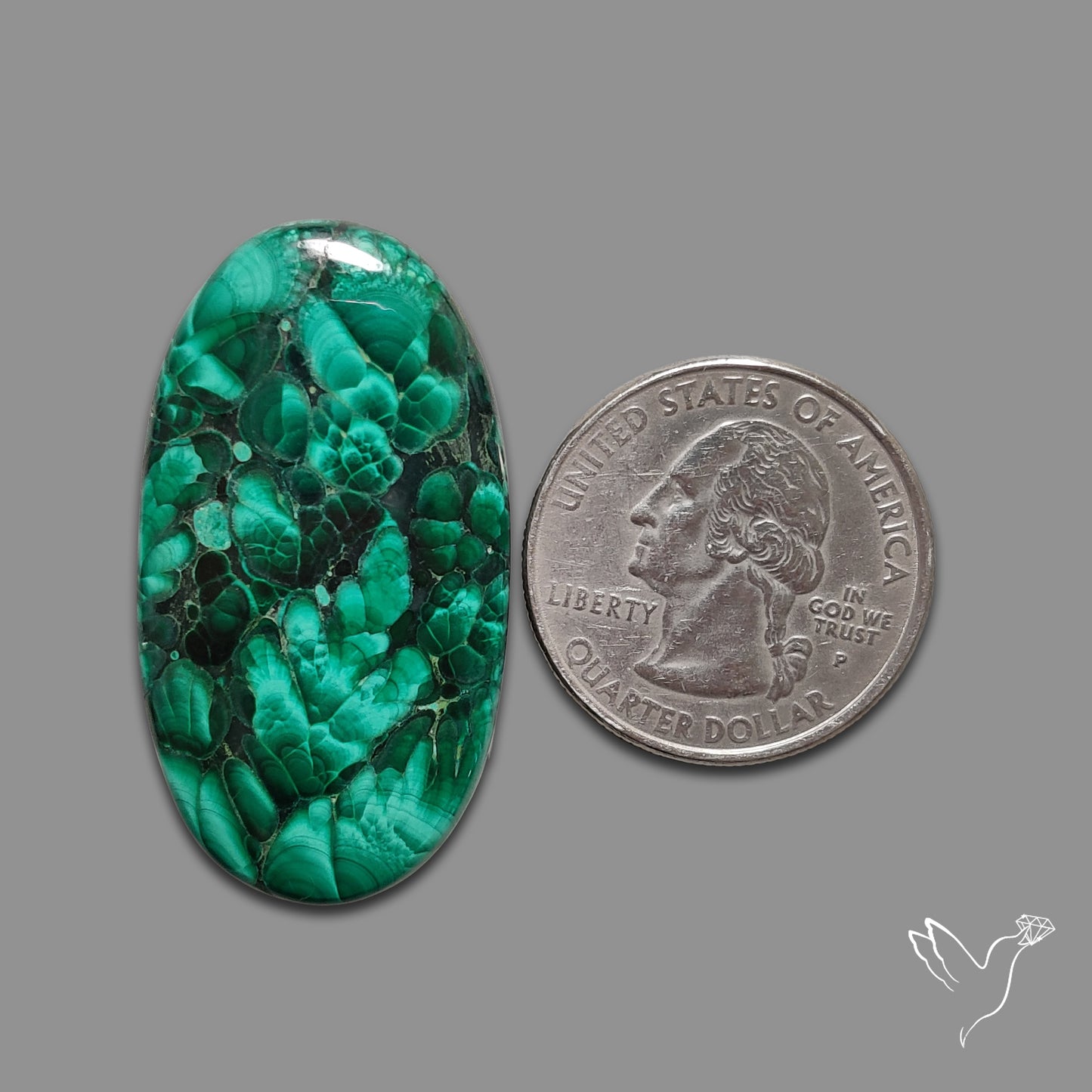 Malachite Cabochon