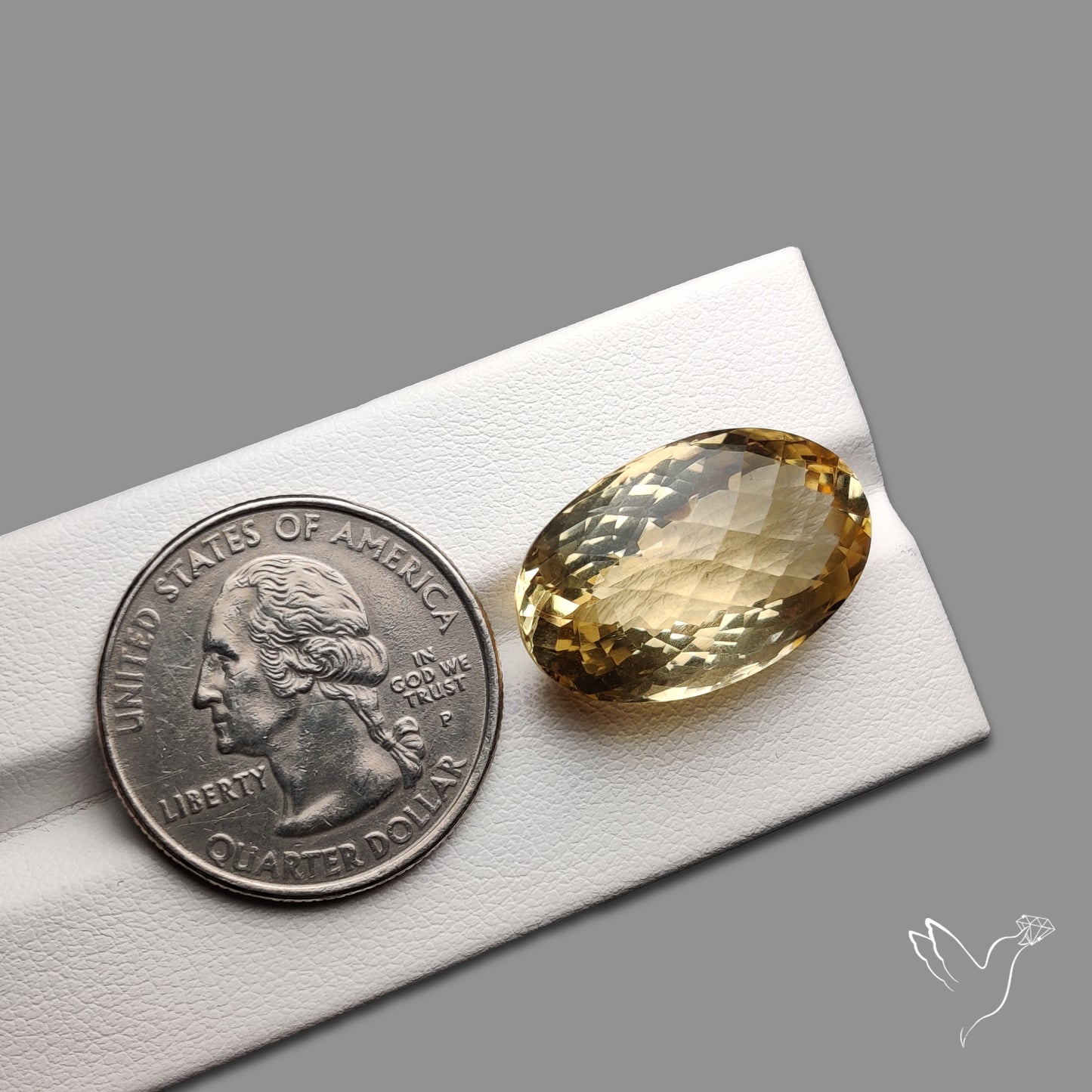 Faceted Beer Quartz