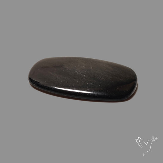 Silversheen Obsidian Cabochon
