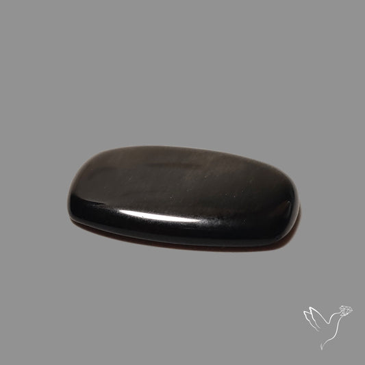 Silversheen Obsidian Cabochon