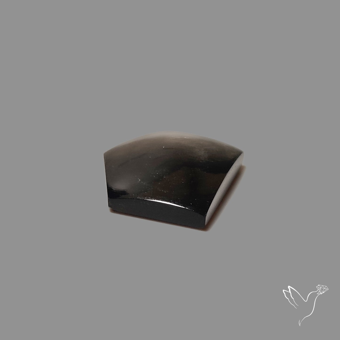 Silversheen Obsidian Cabochon