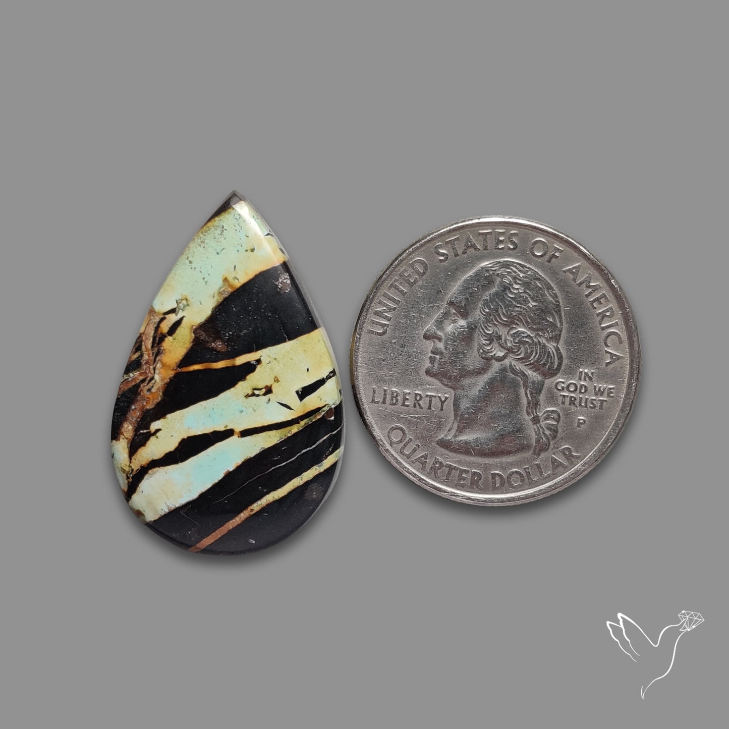 Blackjack Turquoise Cabochon