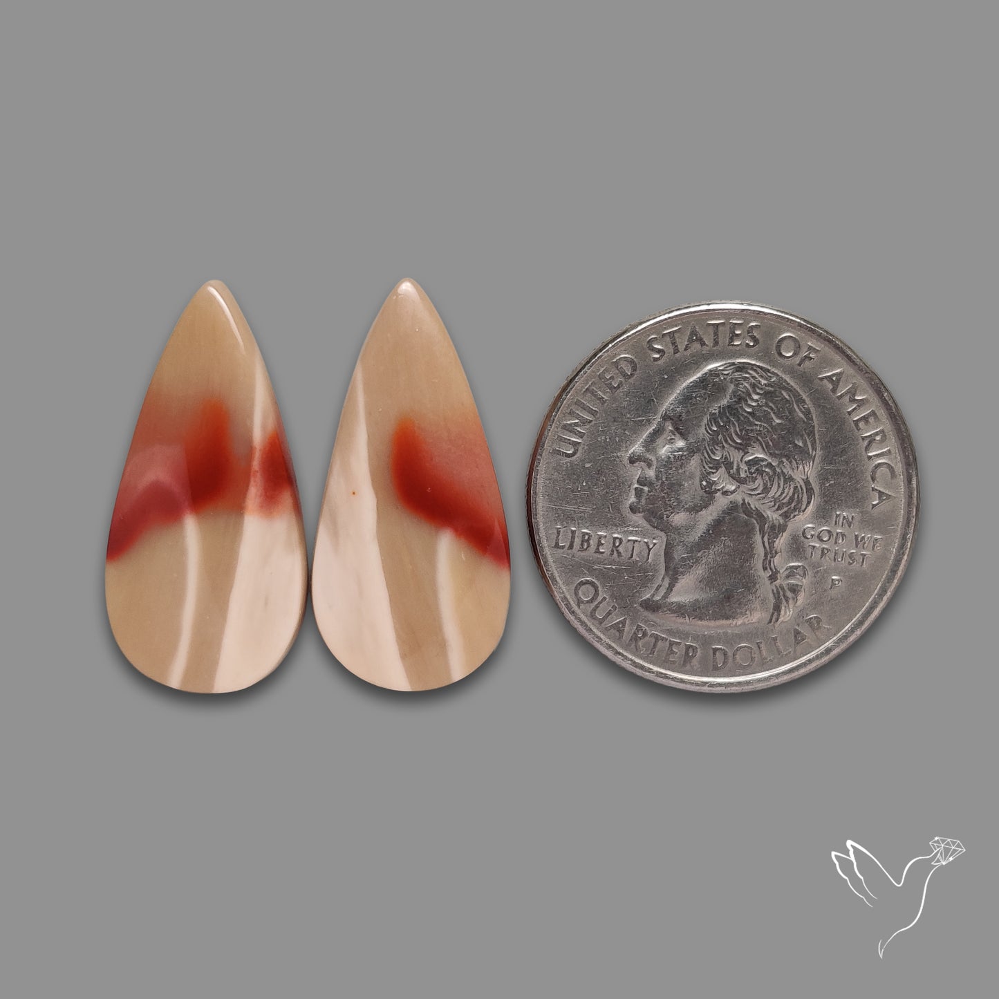 Porcelian Jaspers Pair