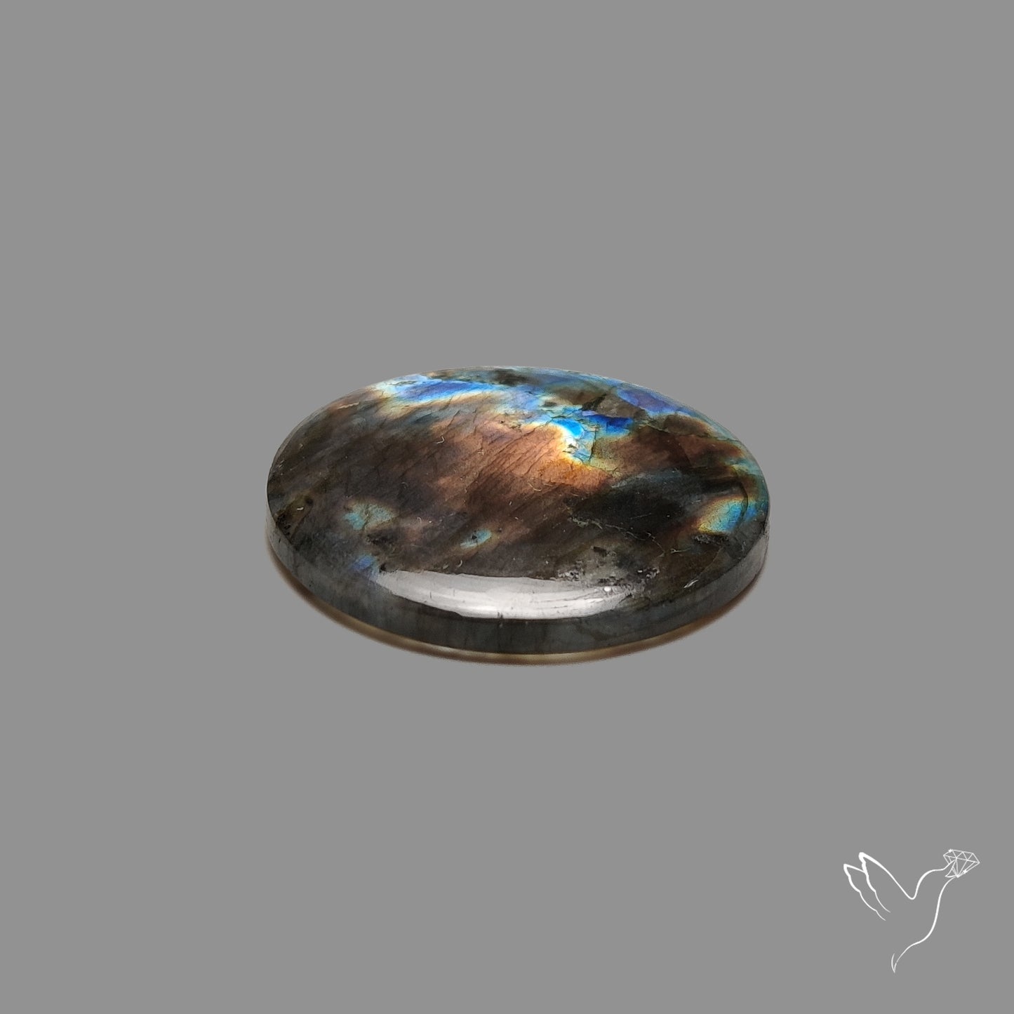 Rainbow Spectrolite Cabochon