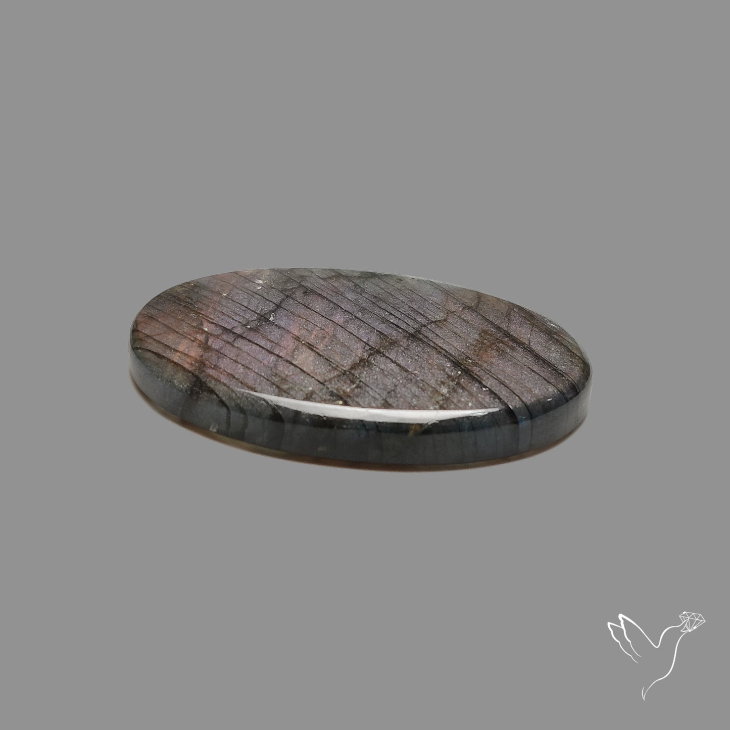 Deep Purple Spectrolite Cabochon
