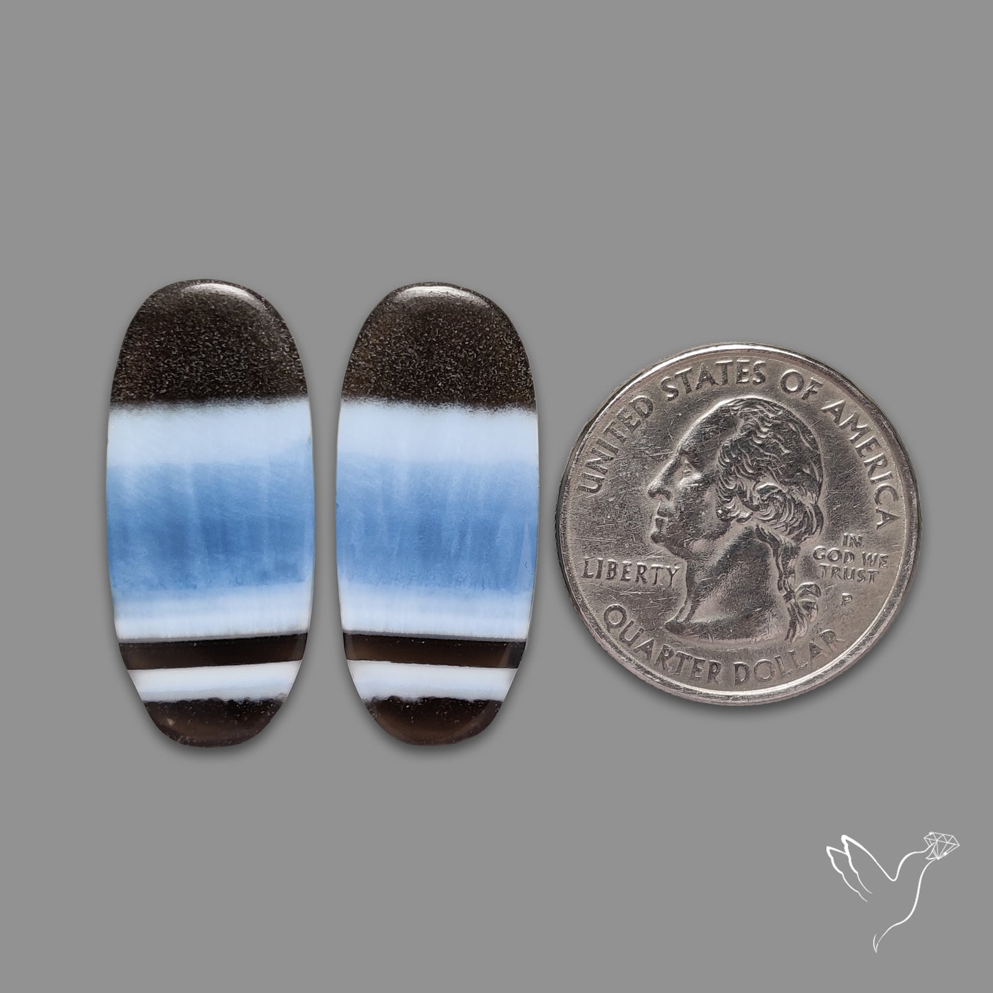 Owyhee Blue Opals Pair