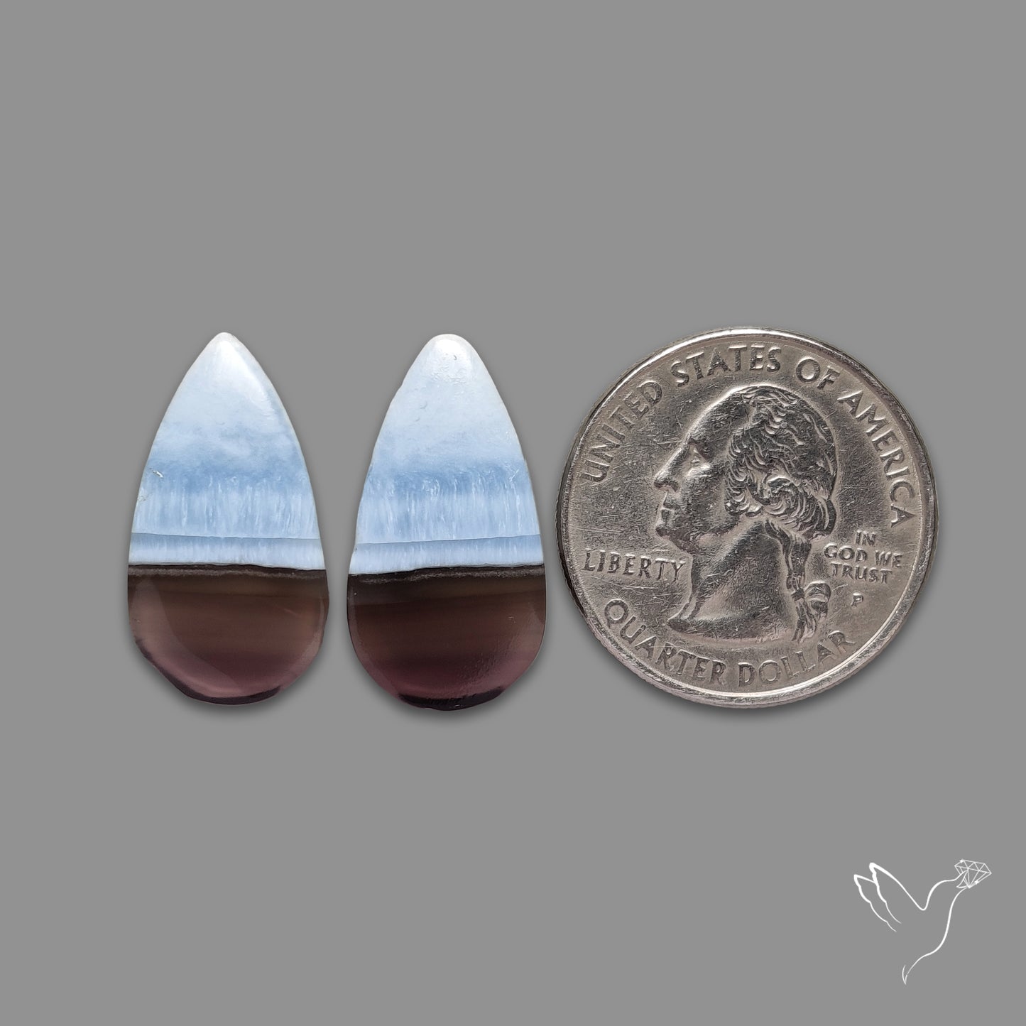 Owyhee Blue Opals Pair