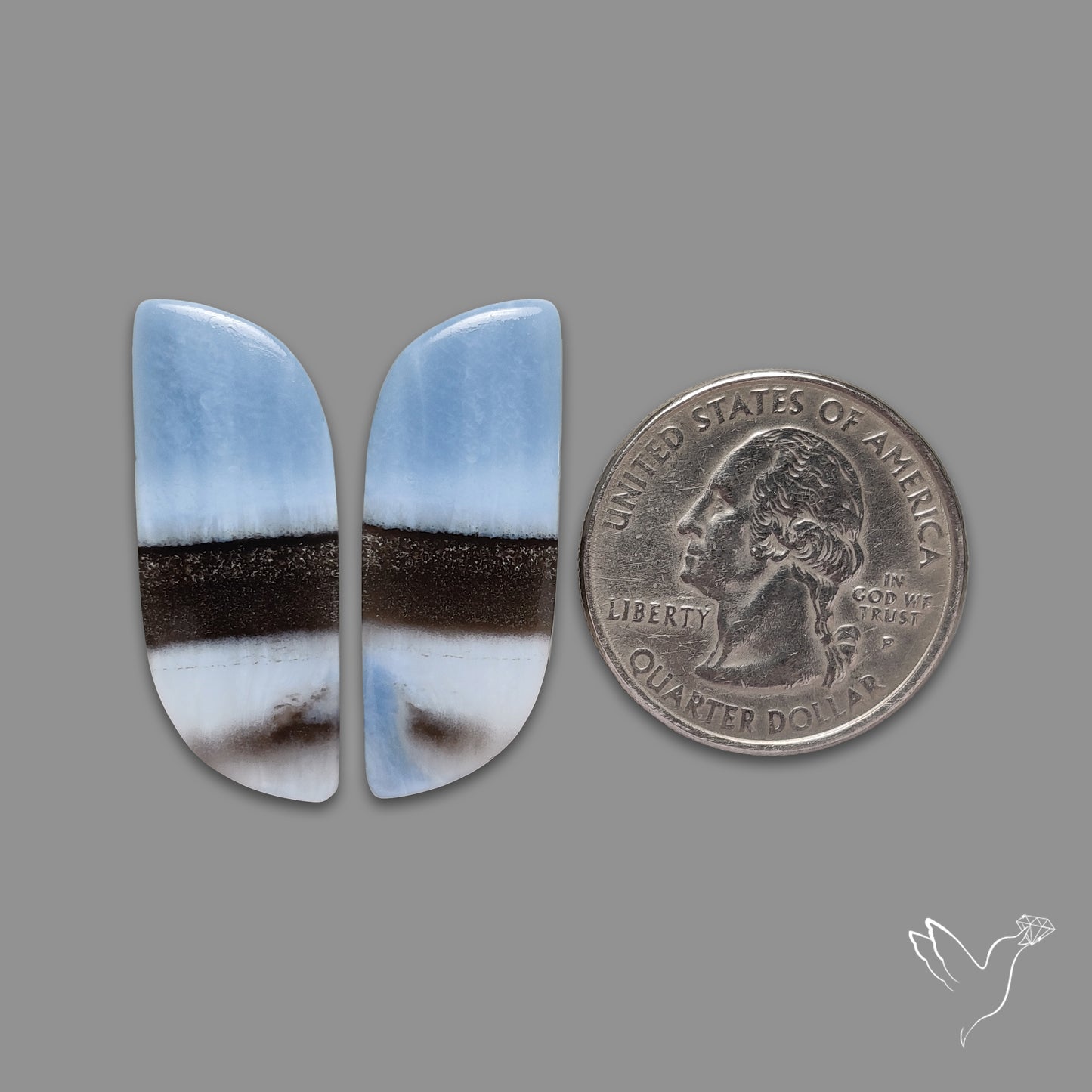 Owyhee Blue Opals Pair