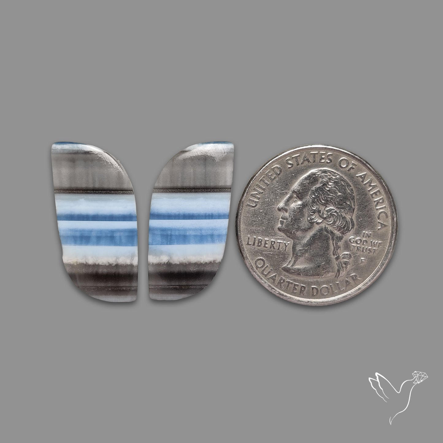 Owyhee Blue Opals Pair