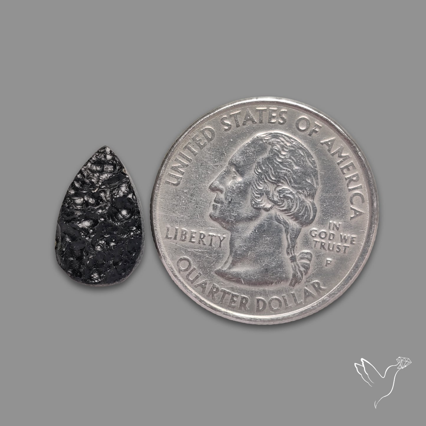 Raw Face Indochinite Tektite