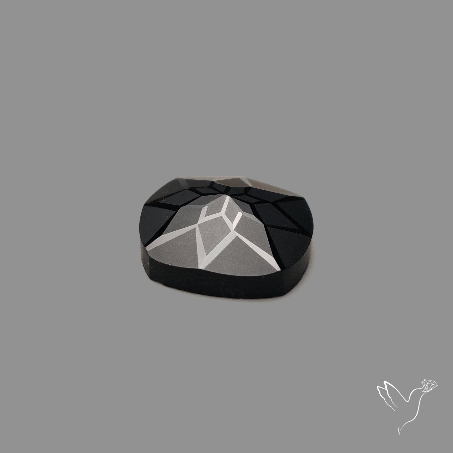 Black Spinel Precision Cut Handcarved