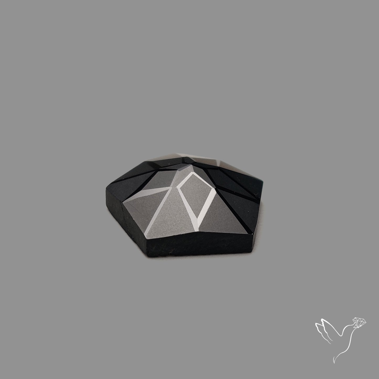 Black Spinel Precision Cut Handcarved