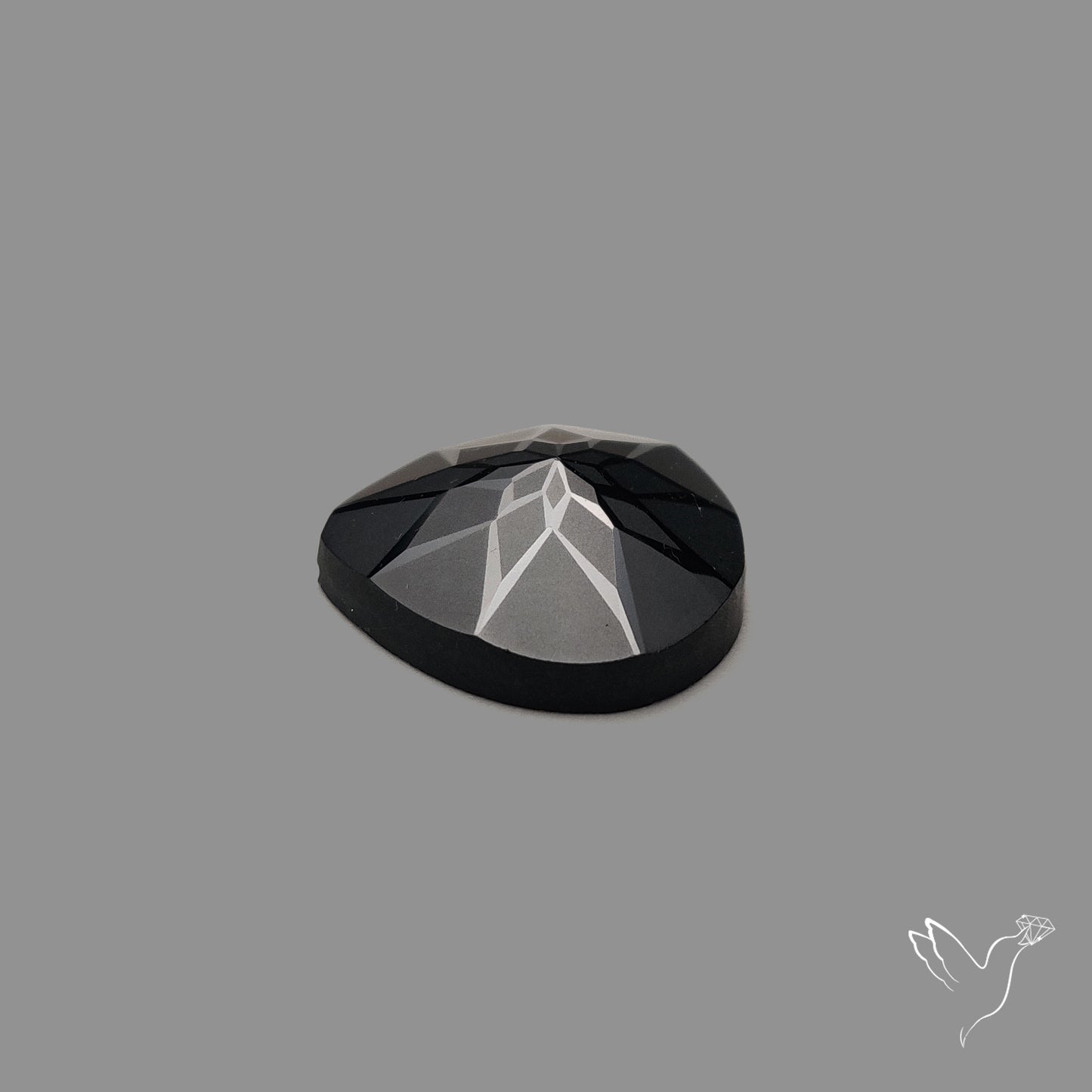 Black Spinel Precision Cut Handcarved
