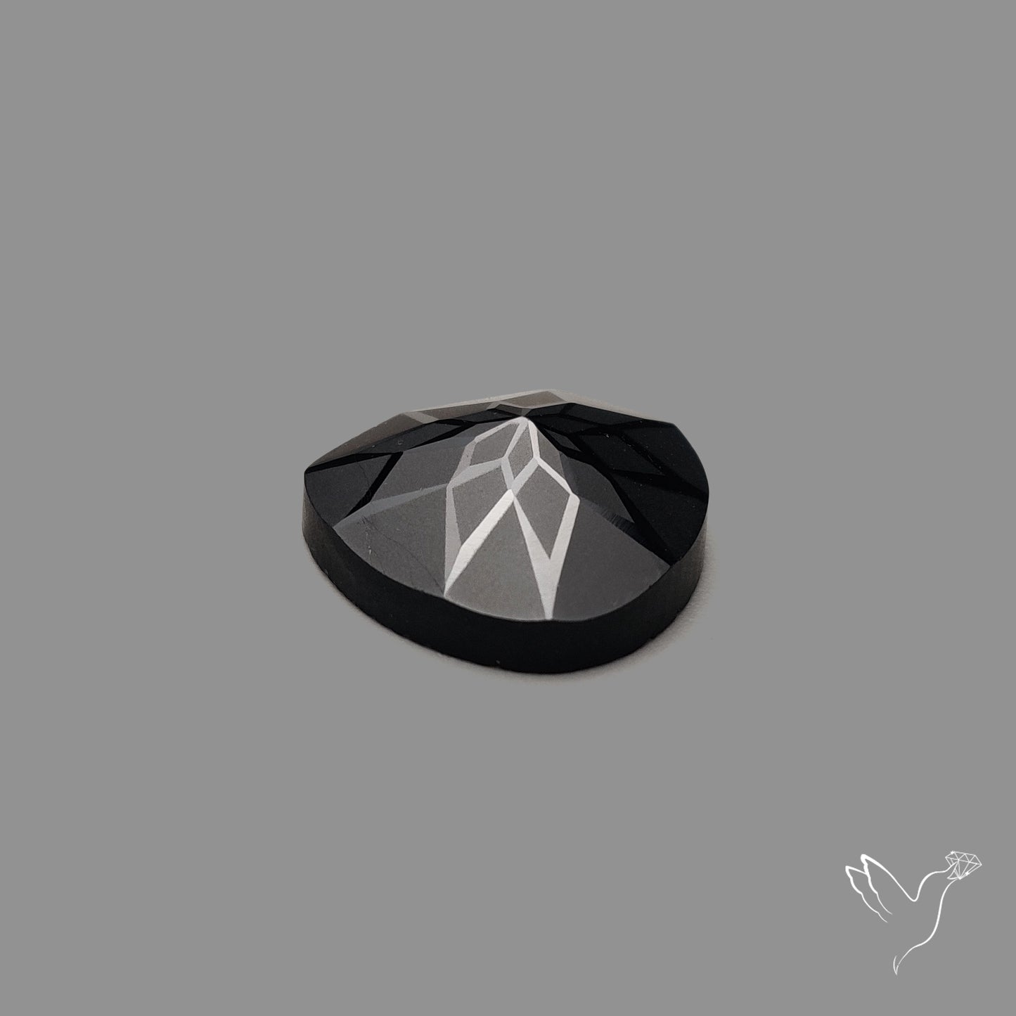 Black Spinel Precision Cut Handcarved