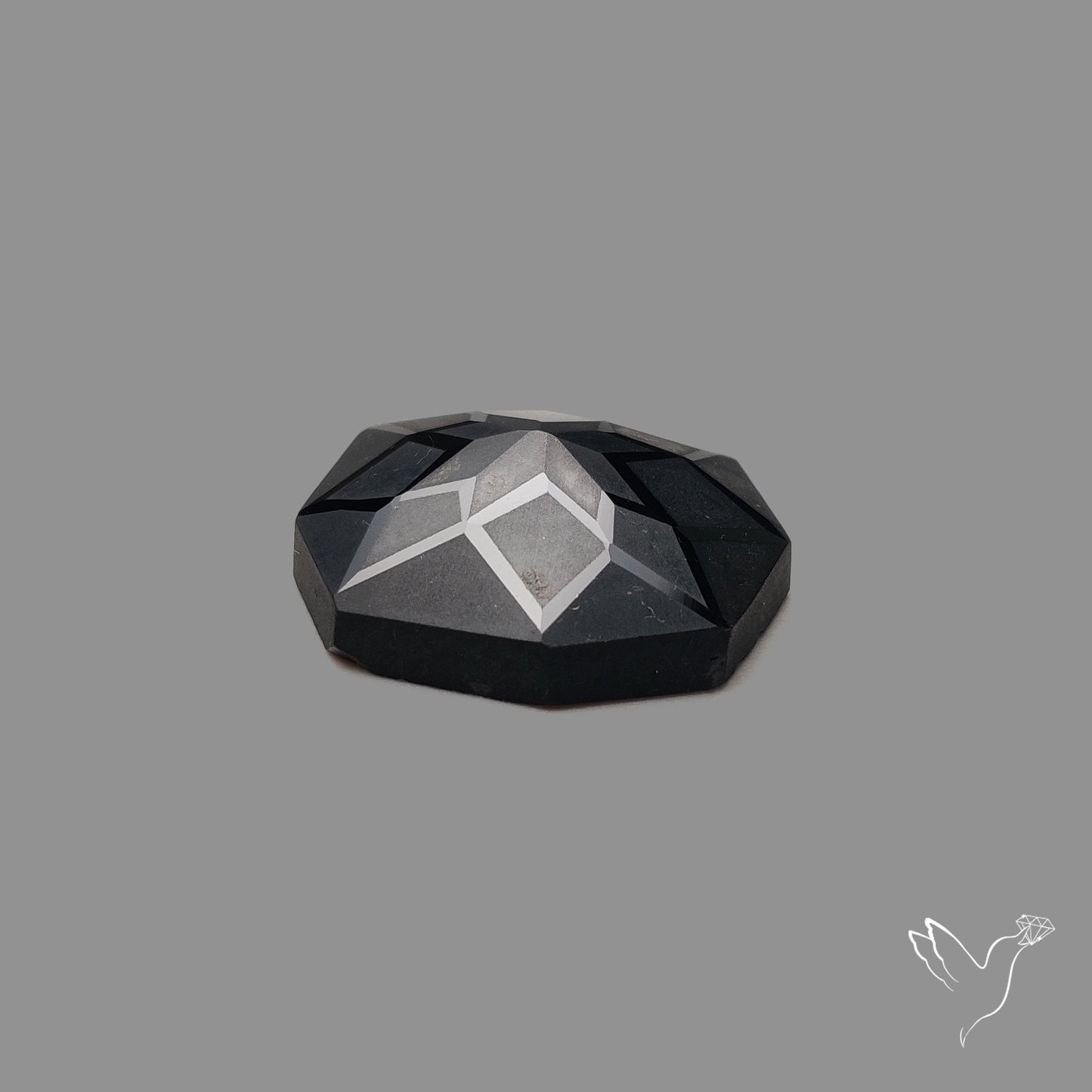Black Spinel Precision Cut Handcarved