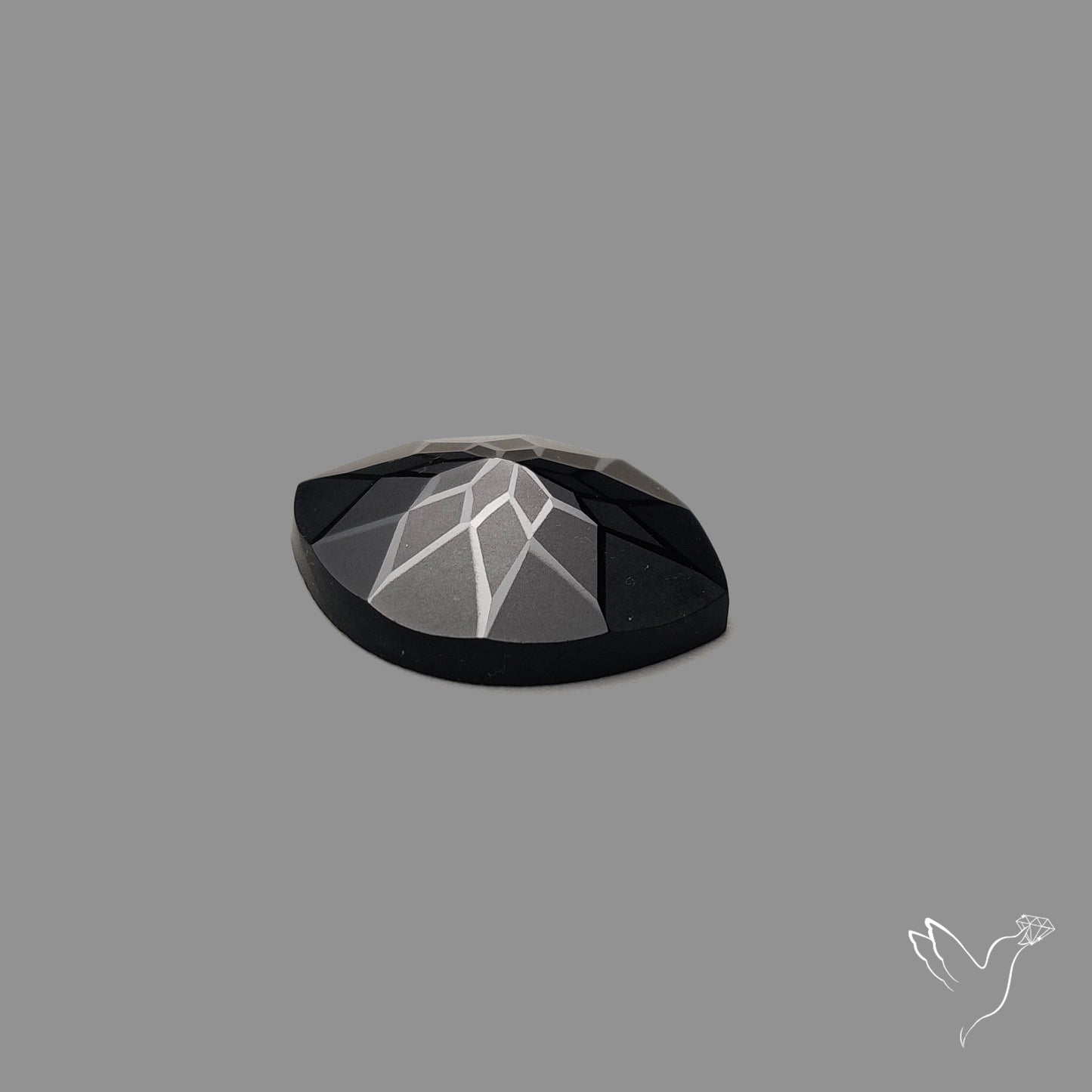 Black Spinel Precision Cut Handcarved