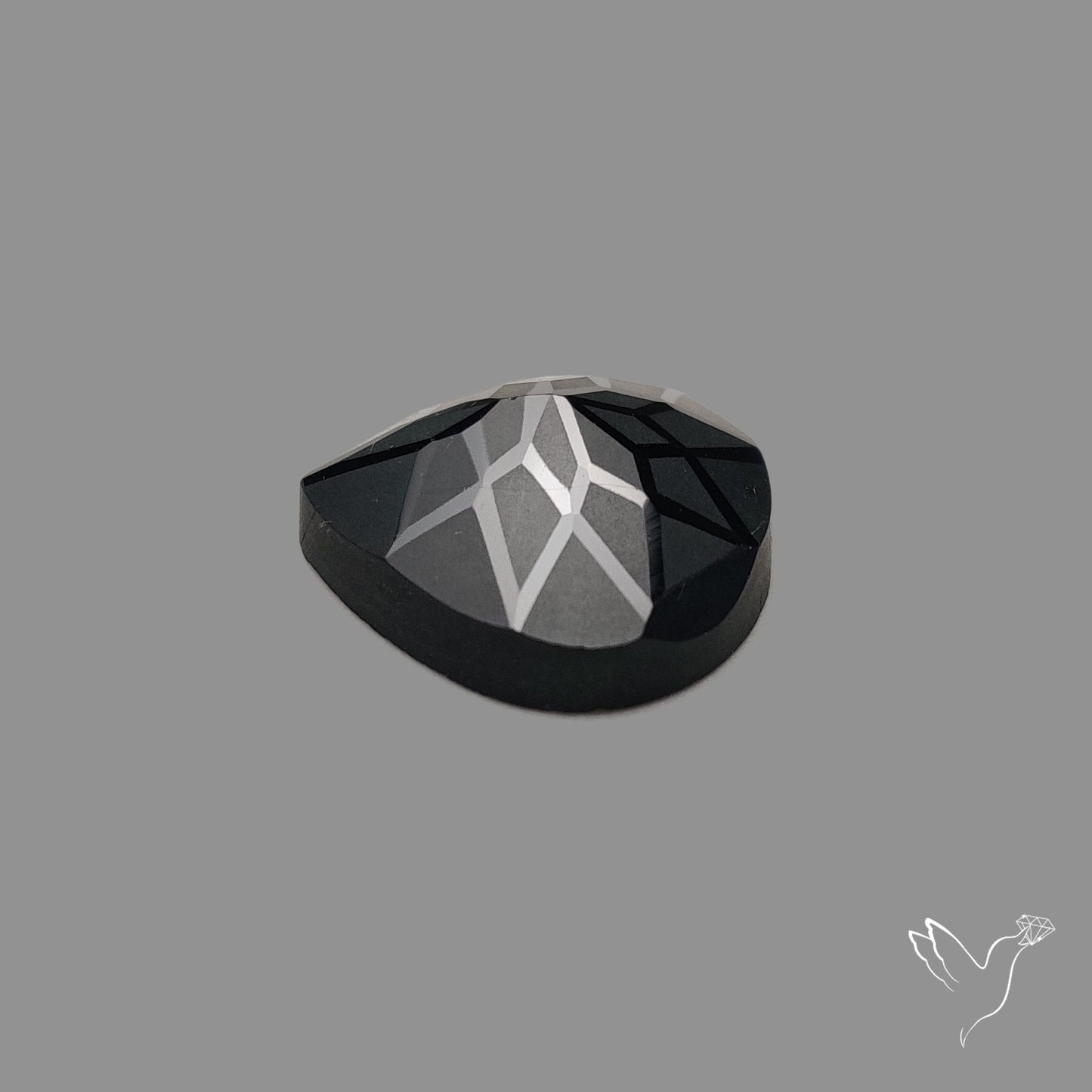 Black Spinel Precision Cut Handcarved