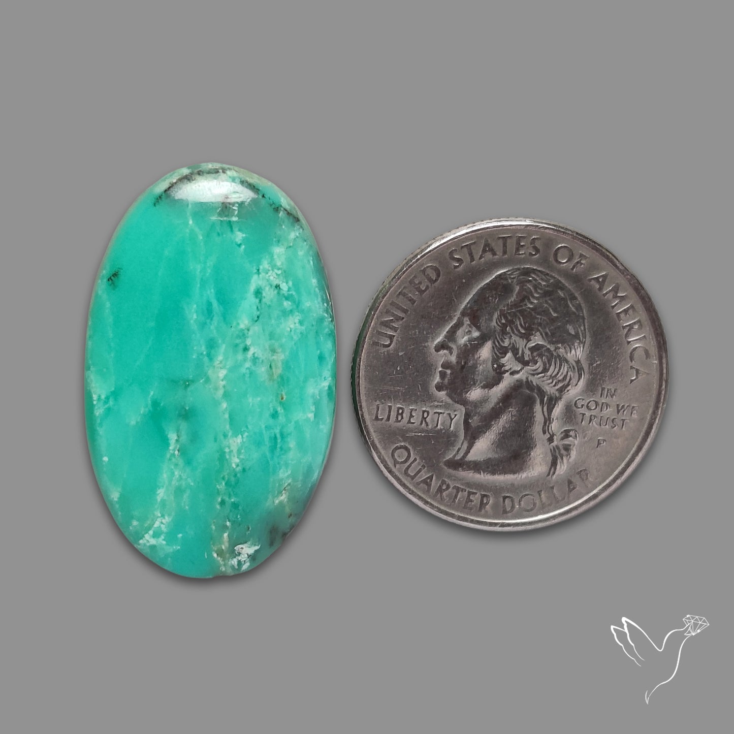 Australian Newman Chryosprase Cabochon
