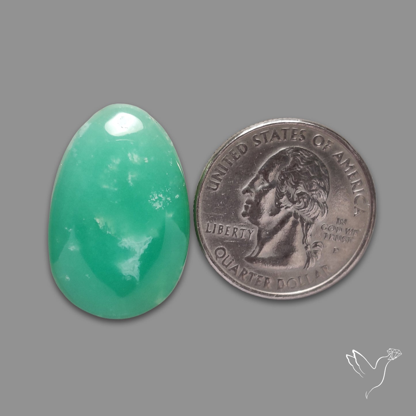 Australian Newman Chryosprase Cabochon