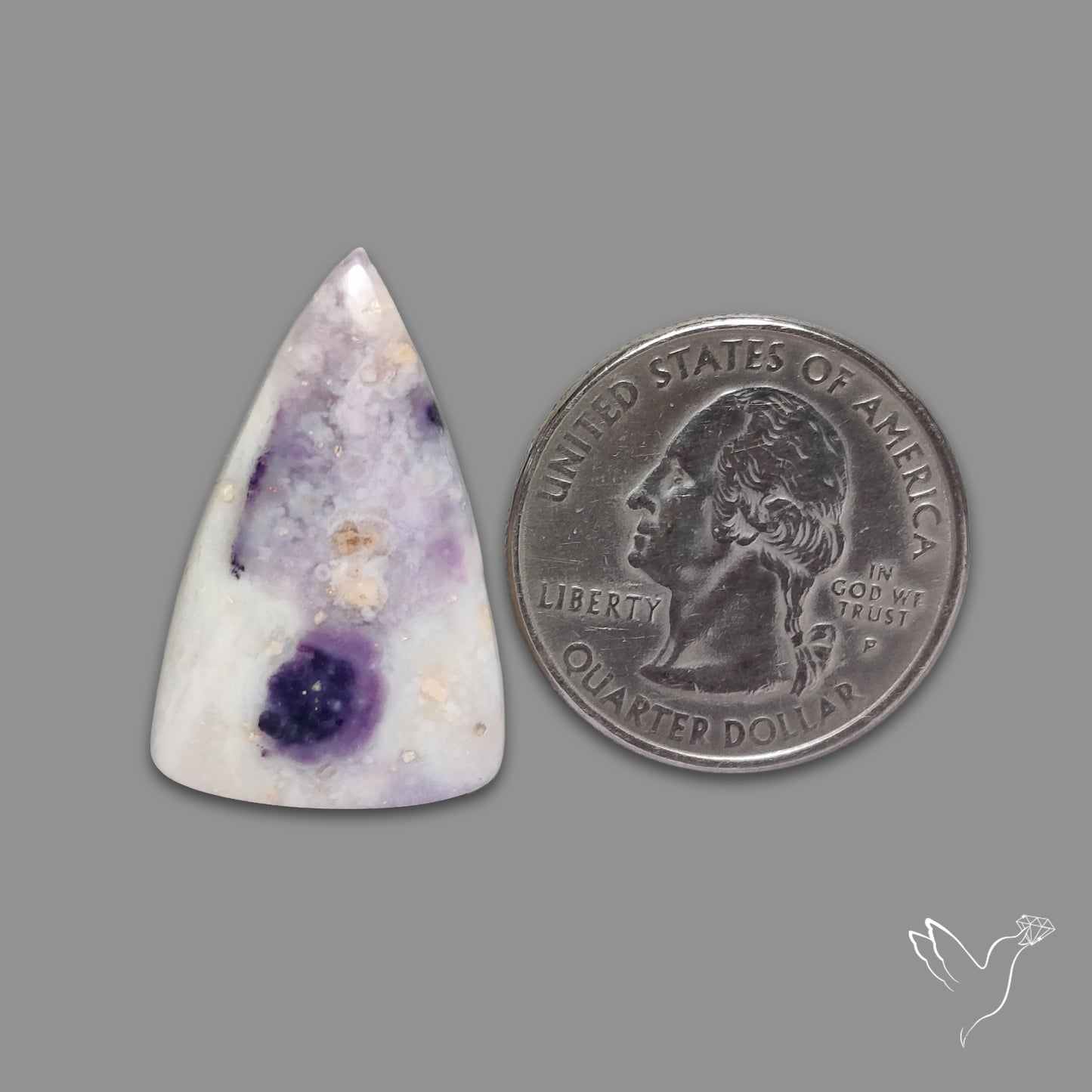 Morado Opal Purple Cabochon
