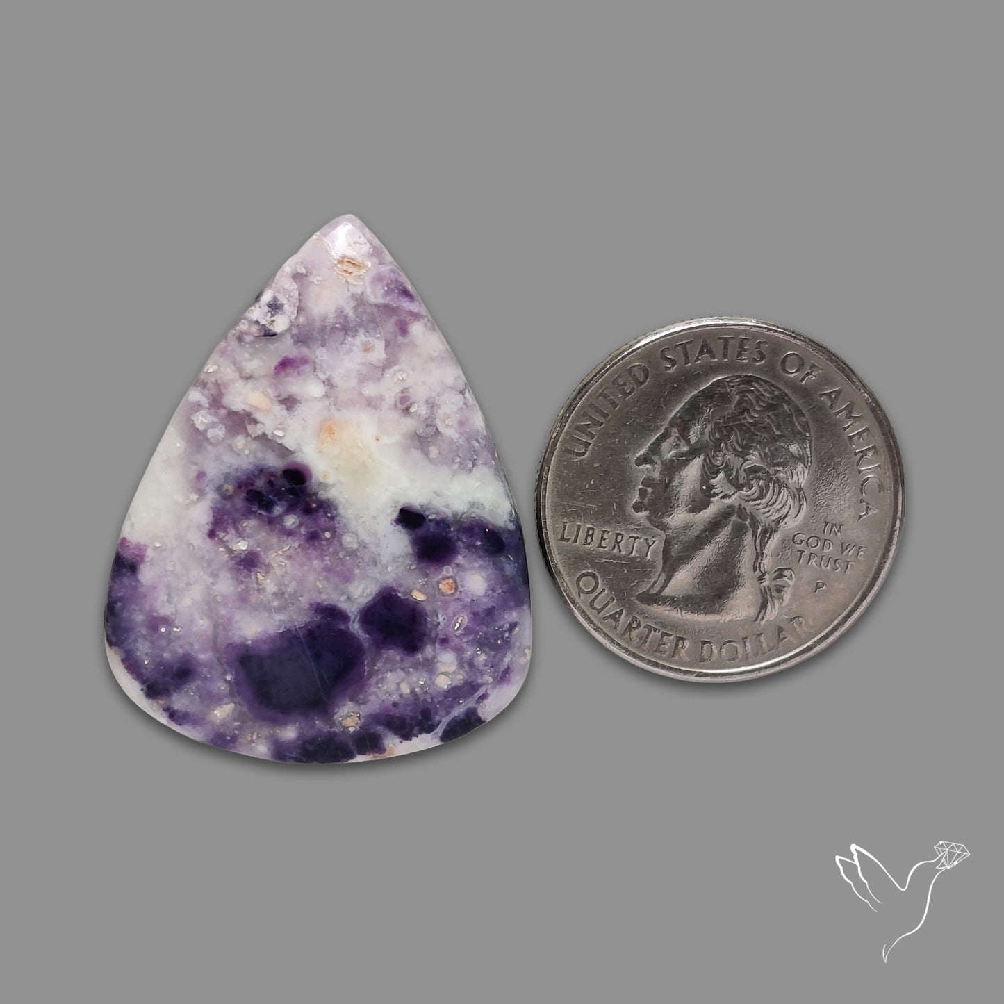 Morado Opal Purple Cabochon