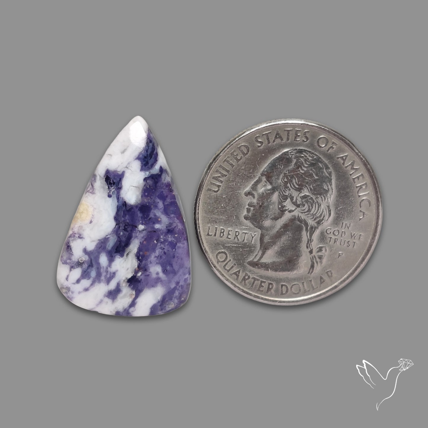 Morado Opal Purple Cabochon