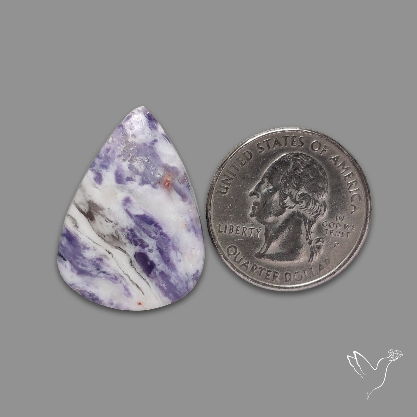 Morado Opal Purple Cabochon