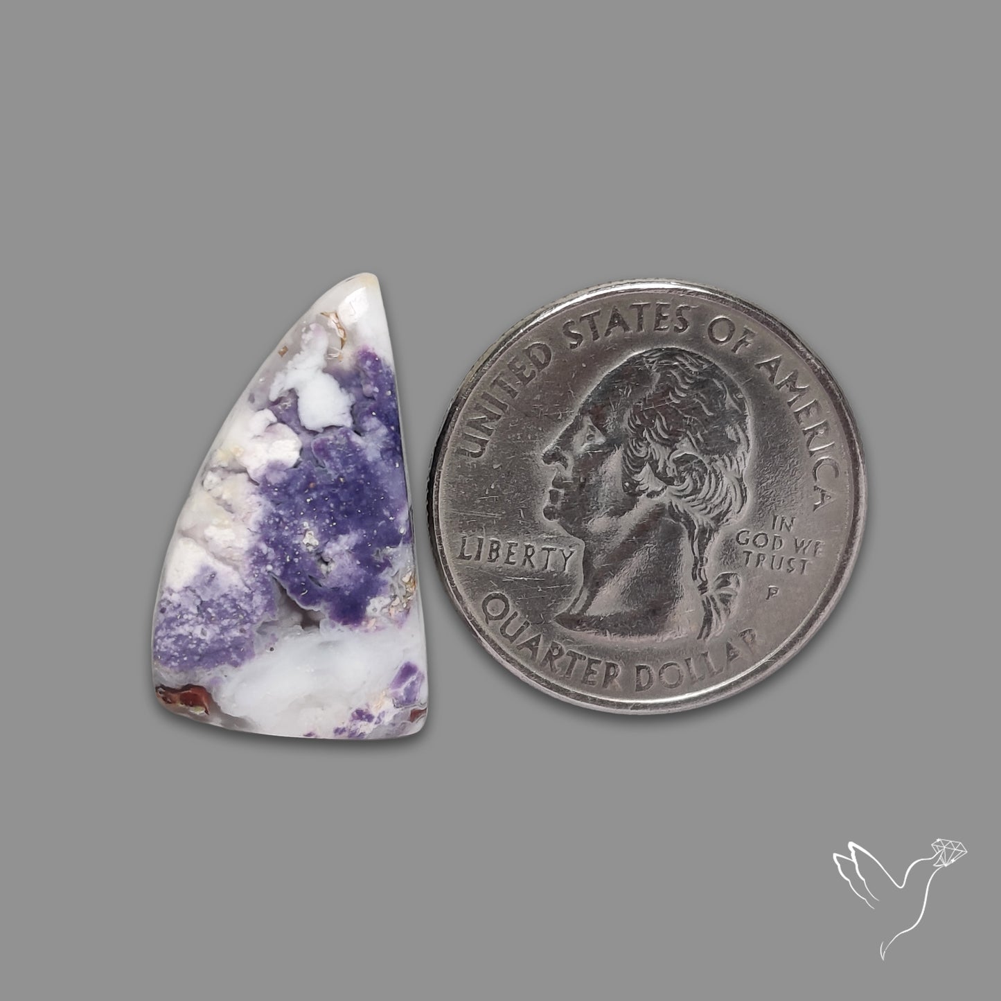Morado Opal Purple Cabochon