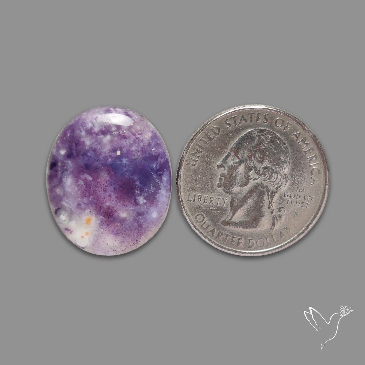 Morado Opal Purple Cabochon